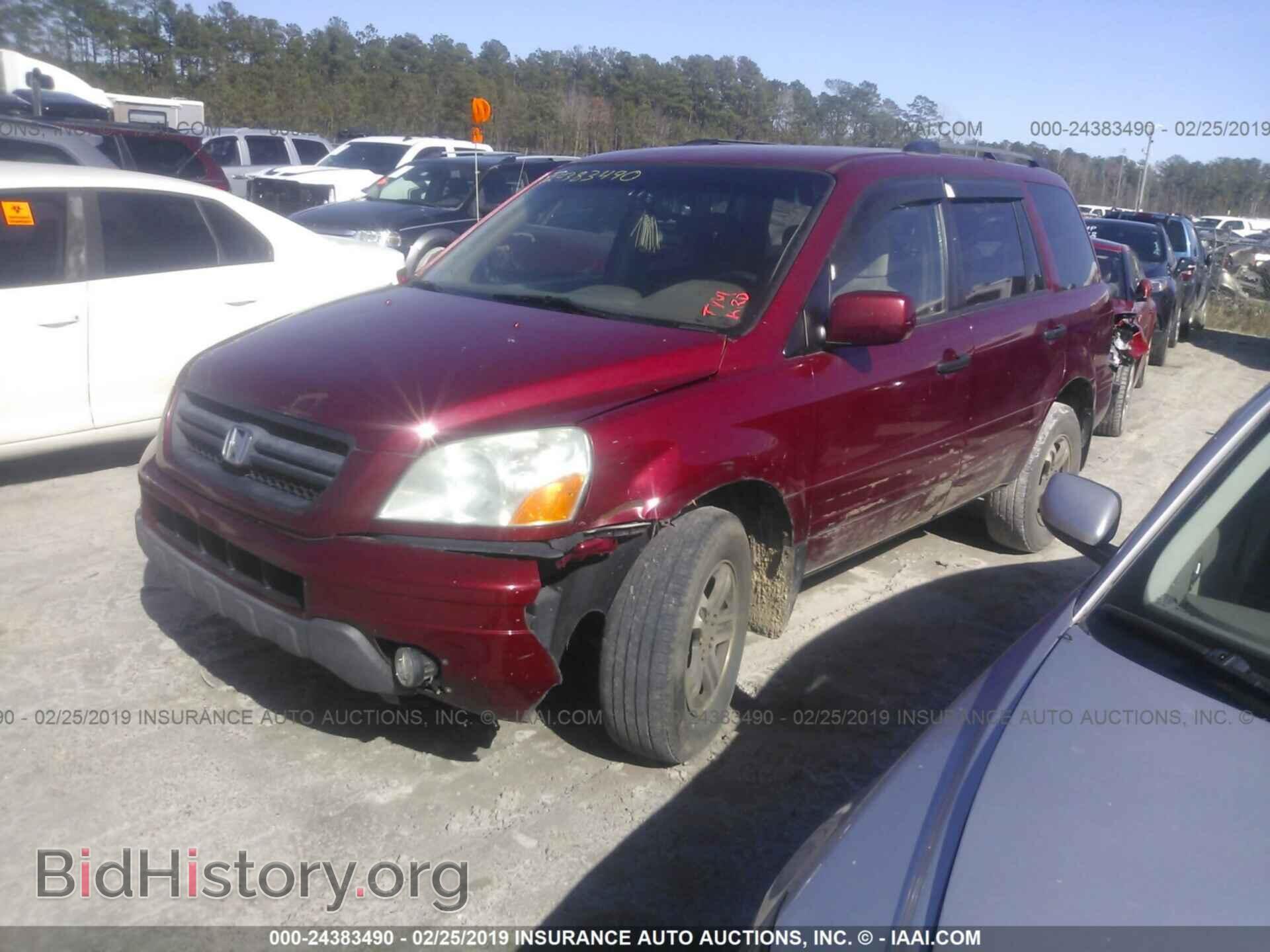 2005 HONDA PILOT - VIN: 5FNYF18415B003545 - Photo 2