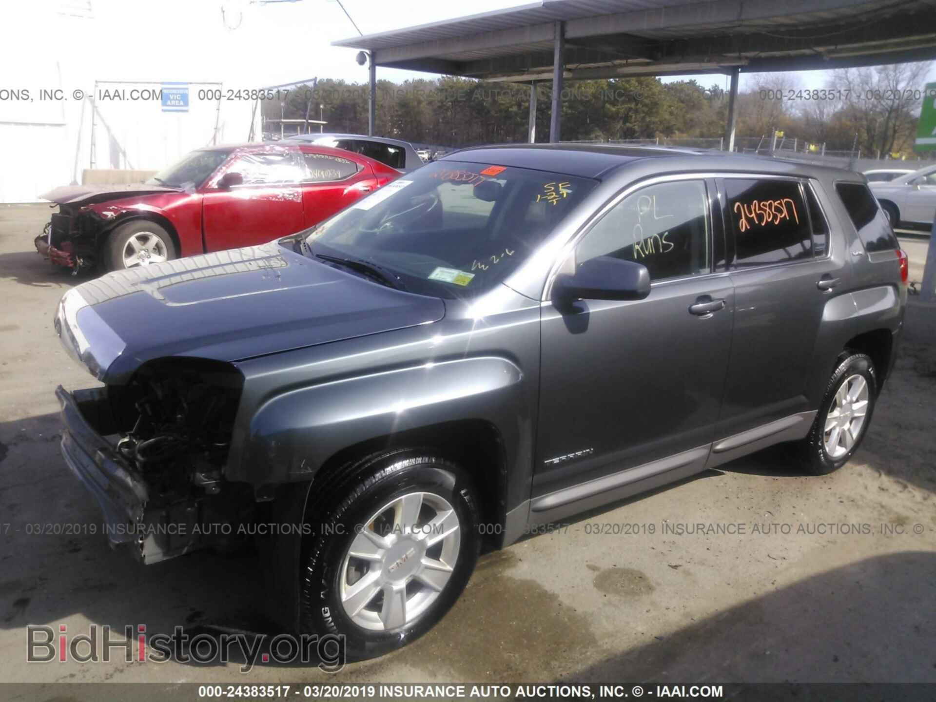 2010 GMC TERRAIN - VIN: 2CTALBEW0A6337835 - Photo 2