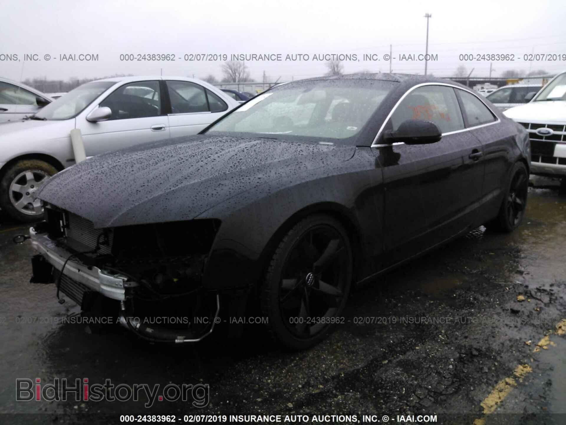 2012 AUDI A5 - VIN: WAULFAFRXCA015320 - Фото 2