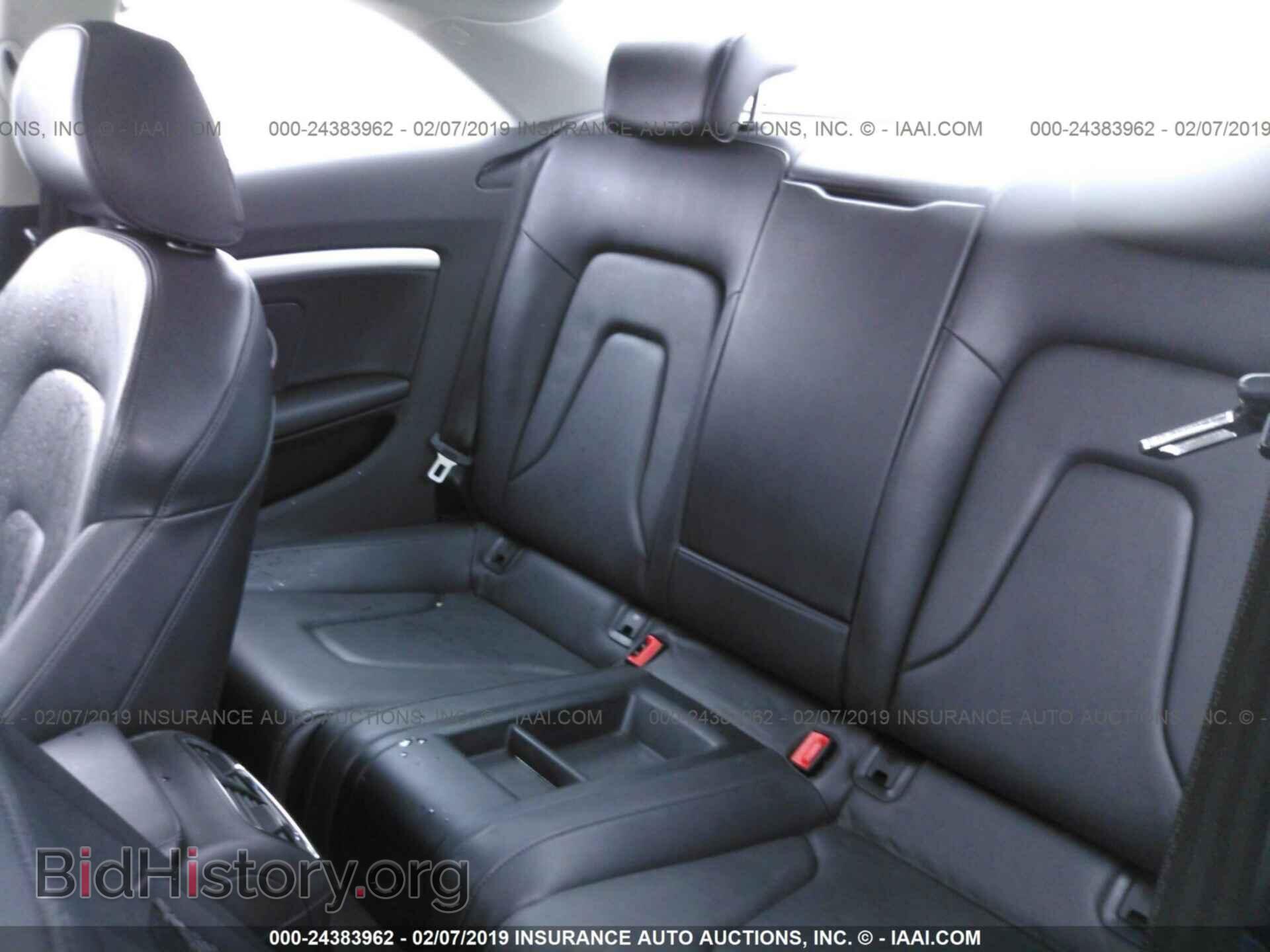 2012 AUDI A5 - VIN: WAULFAFRXCA015320 - Фото 8