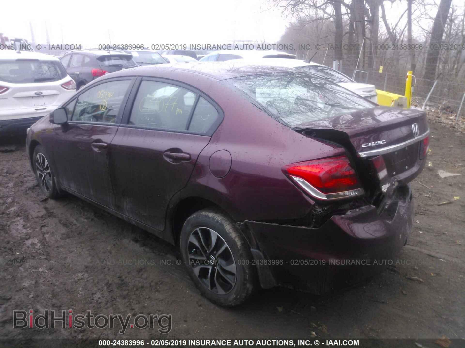 2013 HONDA CIVIC - VIN: 19XFB2F80DE051234 - Фото 3