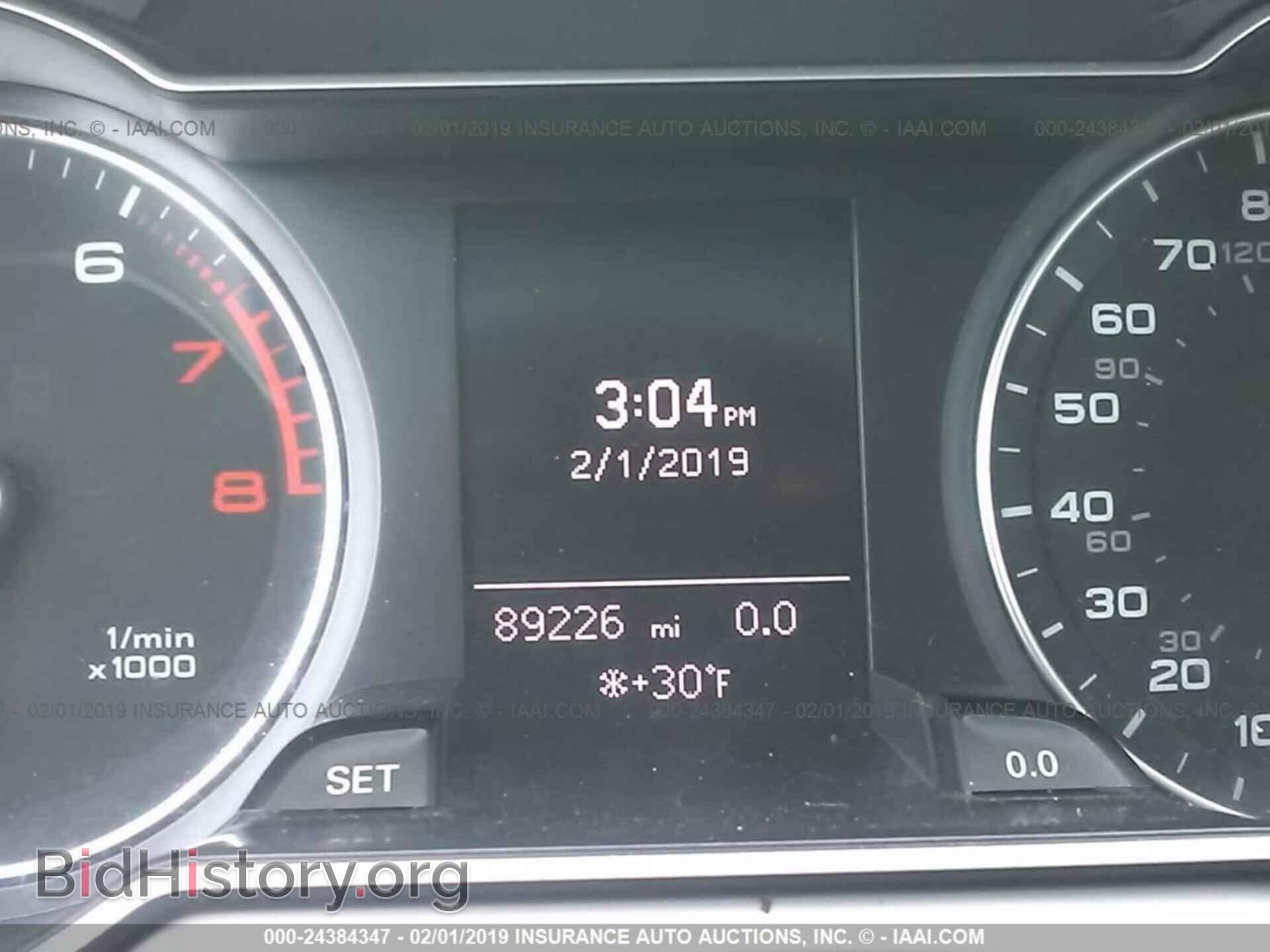 2013 AUDI A4 - VIN: WAUAFAFL7DN025591 - Фото 7