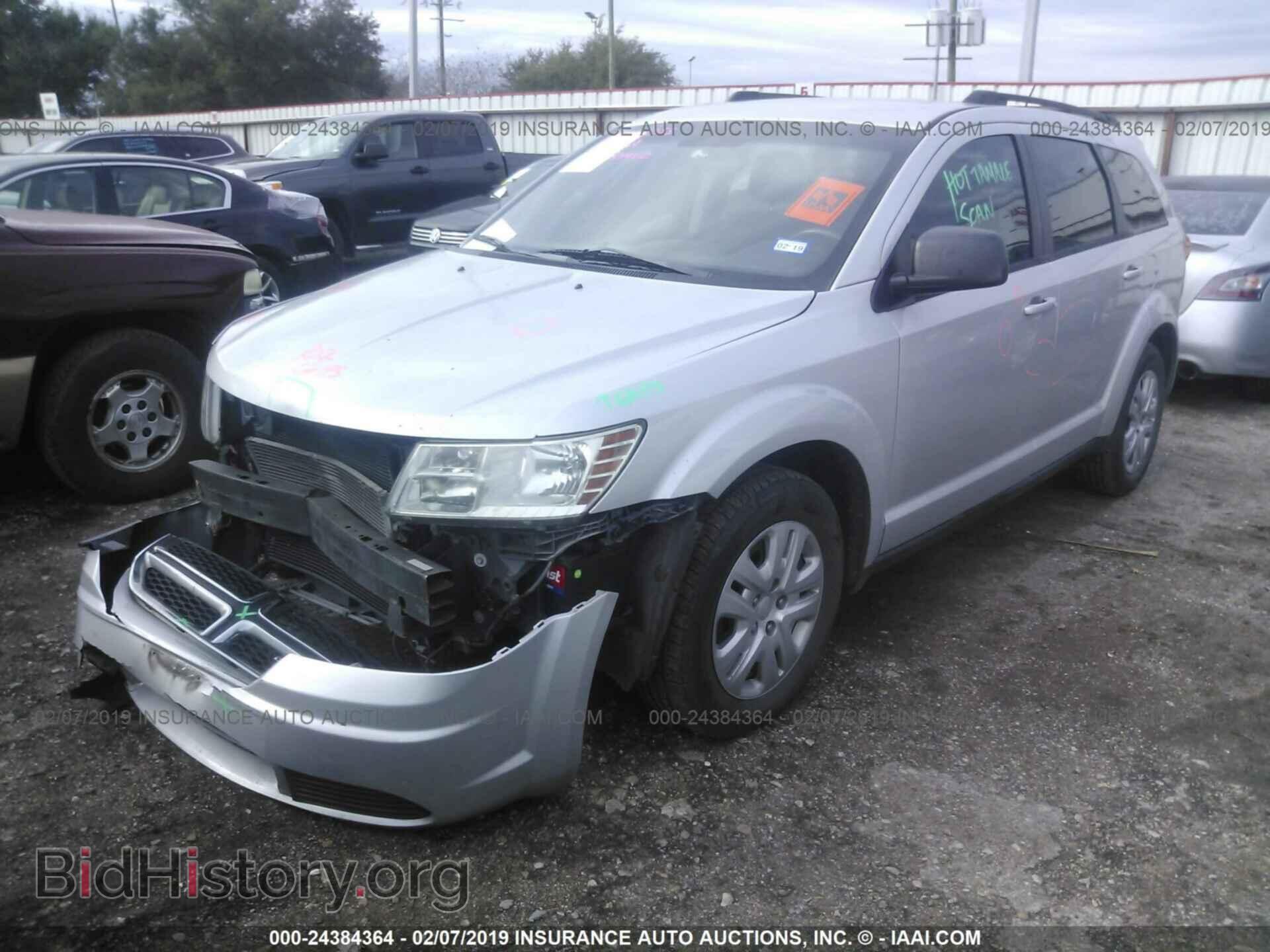 2014 DODGE JOURNEY - VIN: 3C4PDCABXET104851 - Фото 2