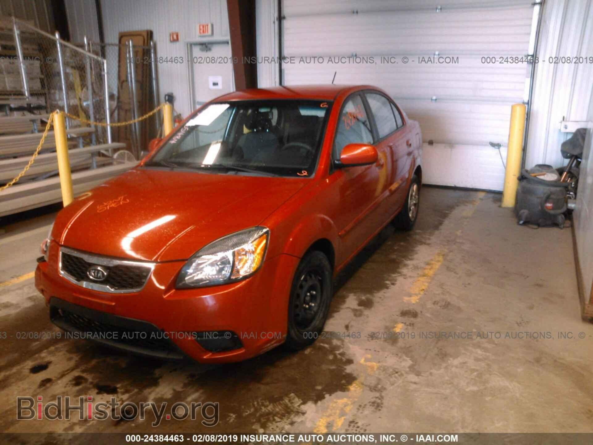 2011 KIA RIO - VIN: KNADH4A30B6955484 - Фото 2