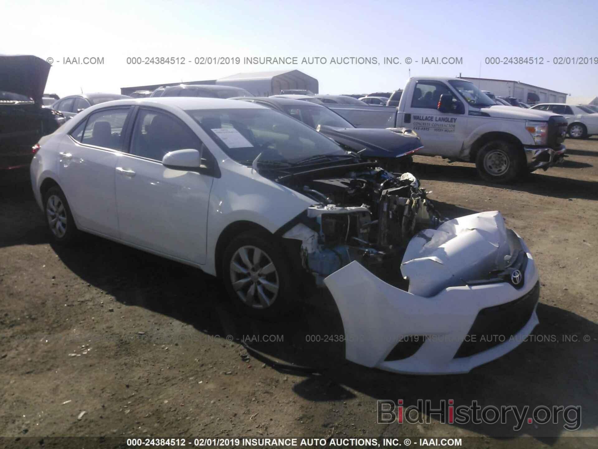 Photo 5YFBURHE2EP106254 - TOYOTA COROLLA 2014