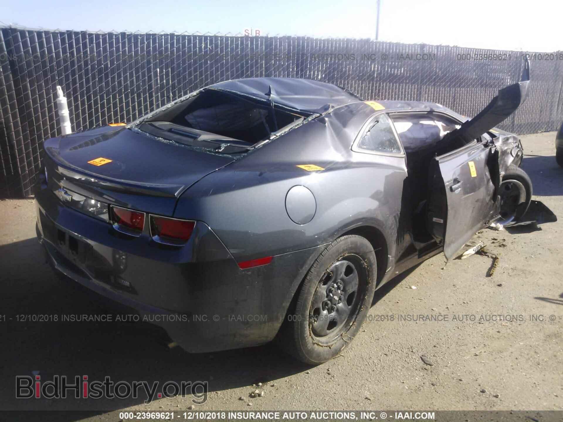 2011 CHEVROLET CAMARO - VIN: 2G1FA1ED6B9105619 - Фото 4