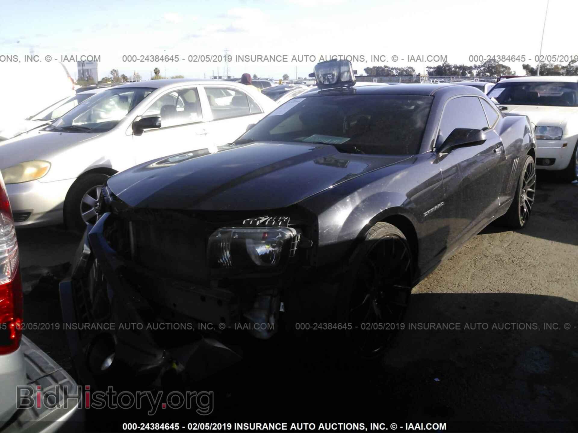 2012 CHEVROLET CAMARO - VIN: 2G1FB1E3XC9198215 - Photo 2