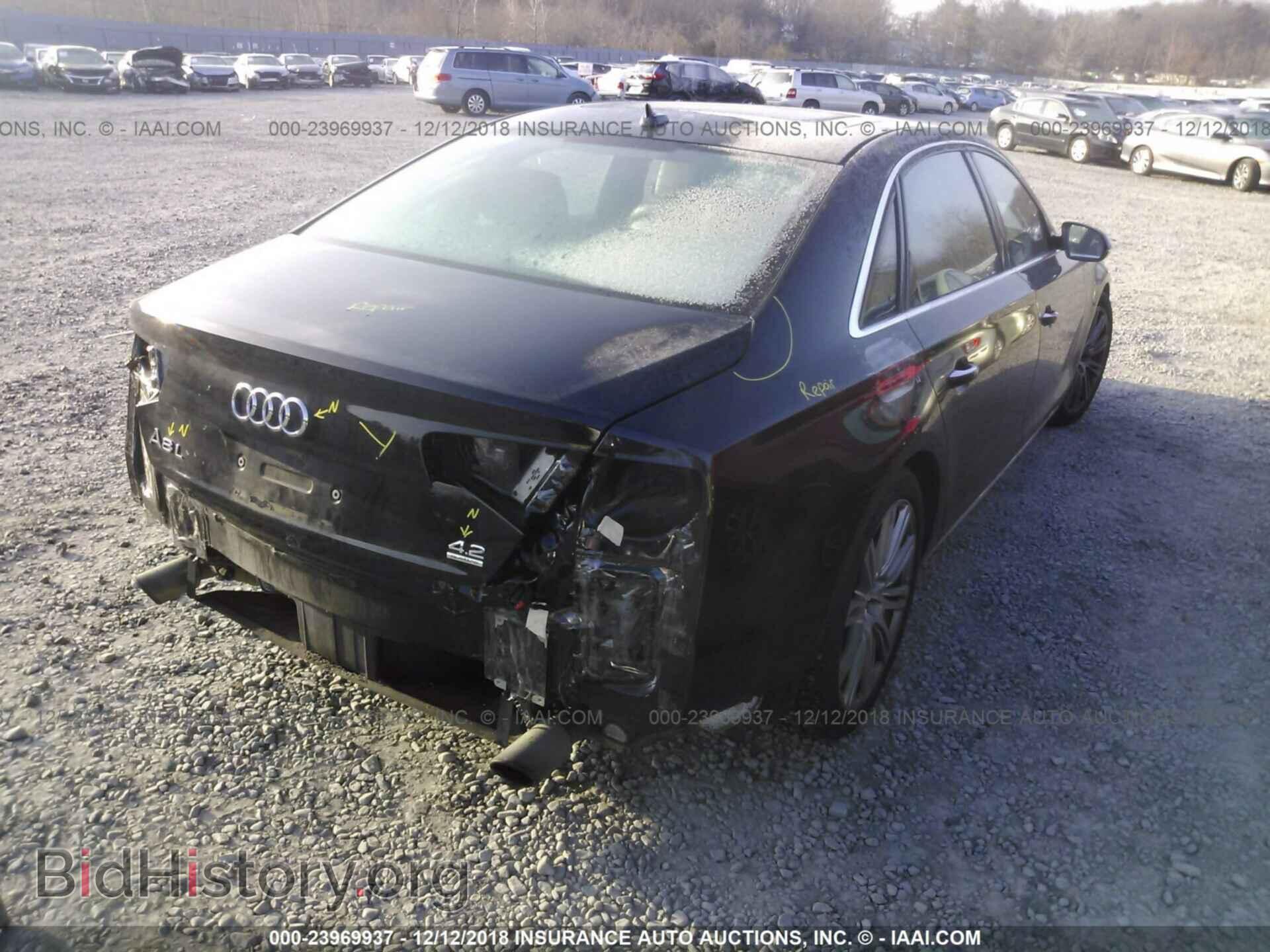 2011 AUDI A8 - VIN: WAURVAFD4BN018996 - Фото 4