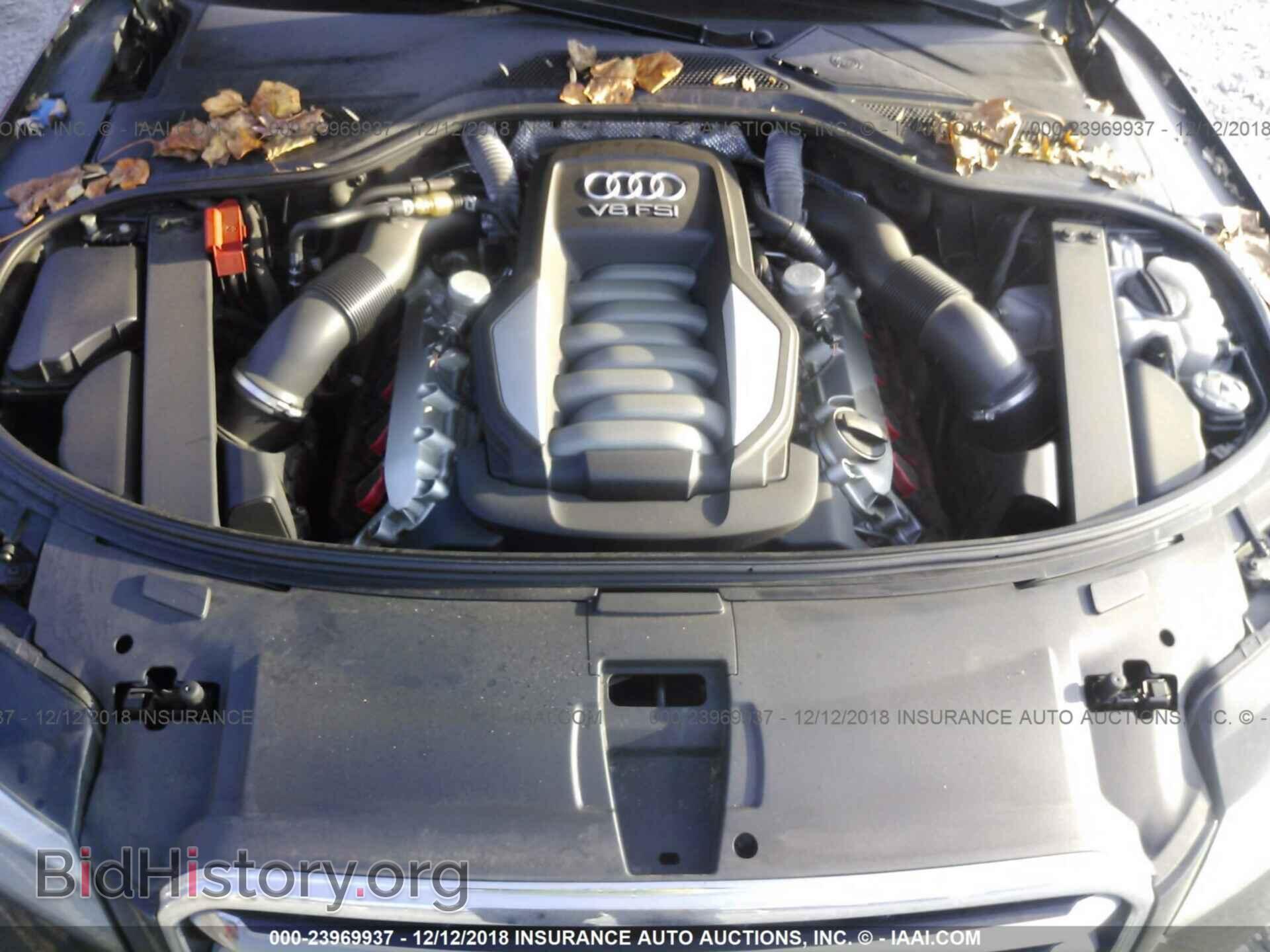2011 AUDI A8 - VIN: WAURVAFD4BN018996 - Фото 10