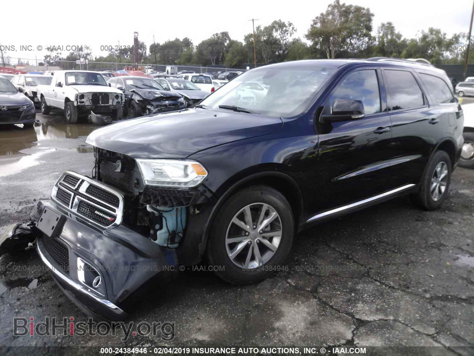 2016 DODGE DURANGO - VIN: 1C4RDHDG4GC308251 - Фото 2
