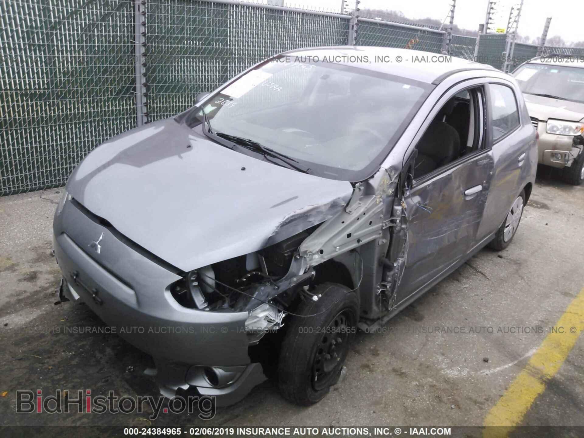 2015 MITSUBISHI MIRAGE - VIN: ML32A3HJ5FH046599 - Фото 2