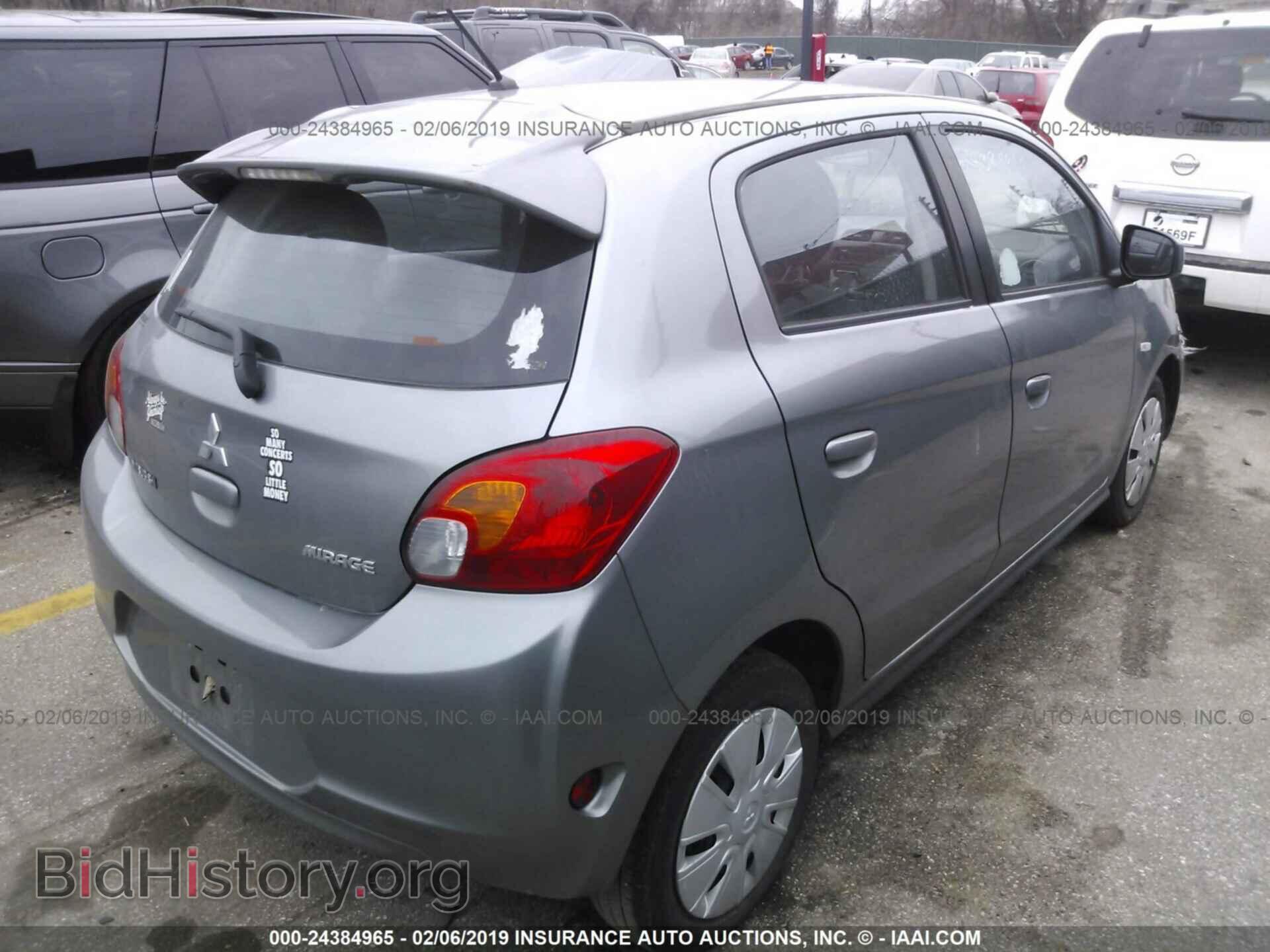 2015 MITSUBISHI MIRAGE - VIN: ML32A3HJ5FH046599 - Фото 4