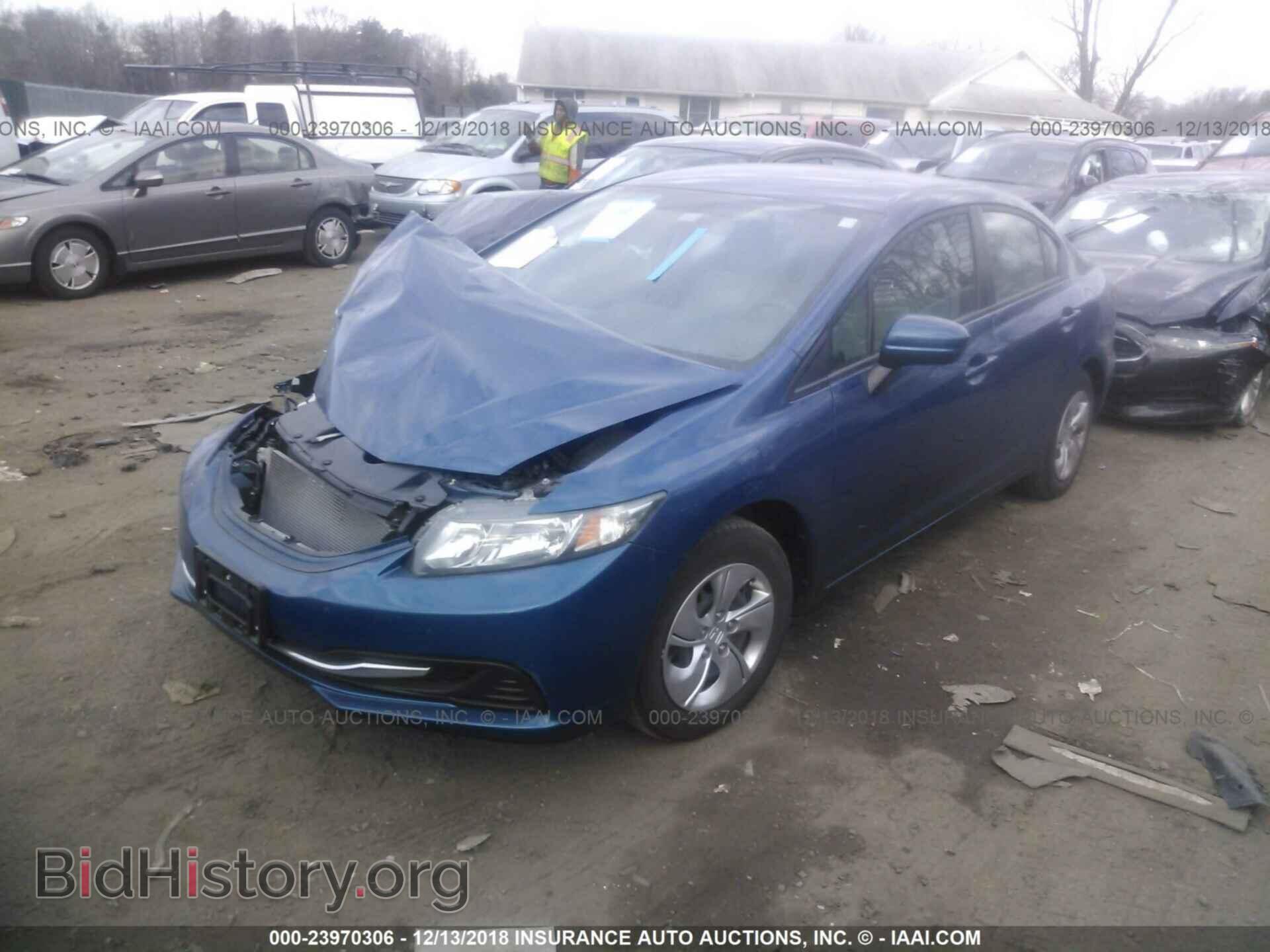 2014 HONDA CIVIC - VIN: 19XFB2F51EE014183 - Фото 2