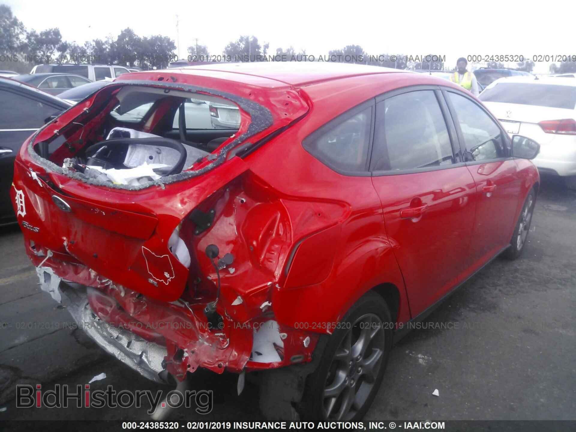 2014 FORD FOCUS - VIN: 1FADP3K28EL455199 - Фото 4