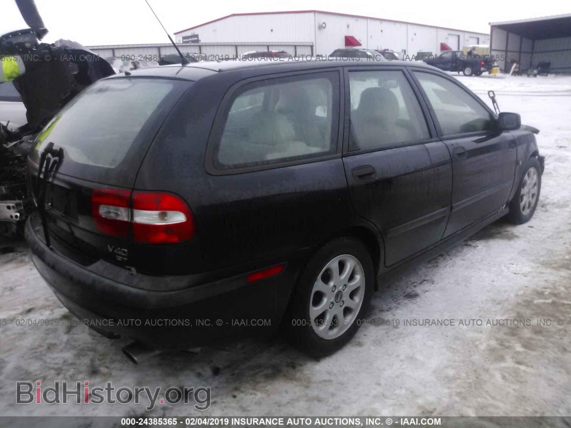 2002 VOLVO V40 - VIN: YV1VW29502F861848 - Фото 4