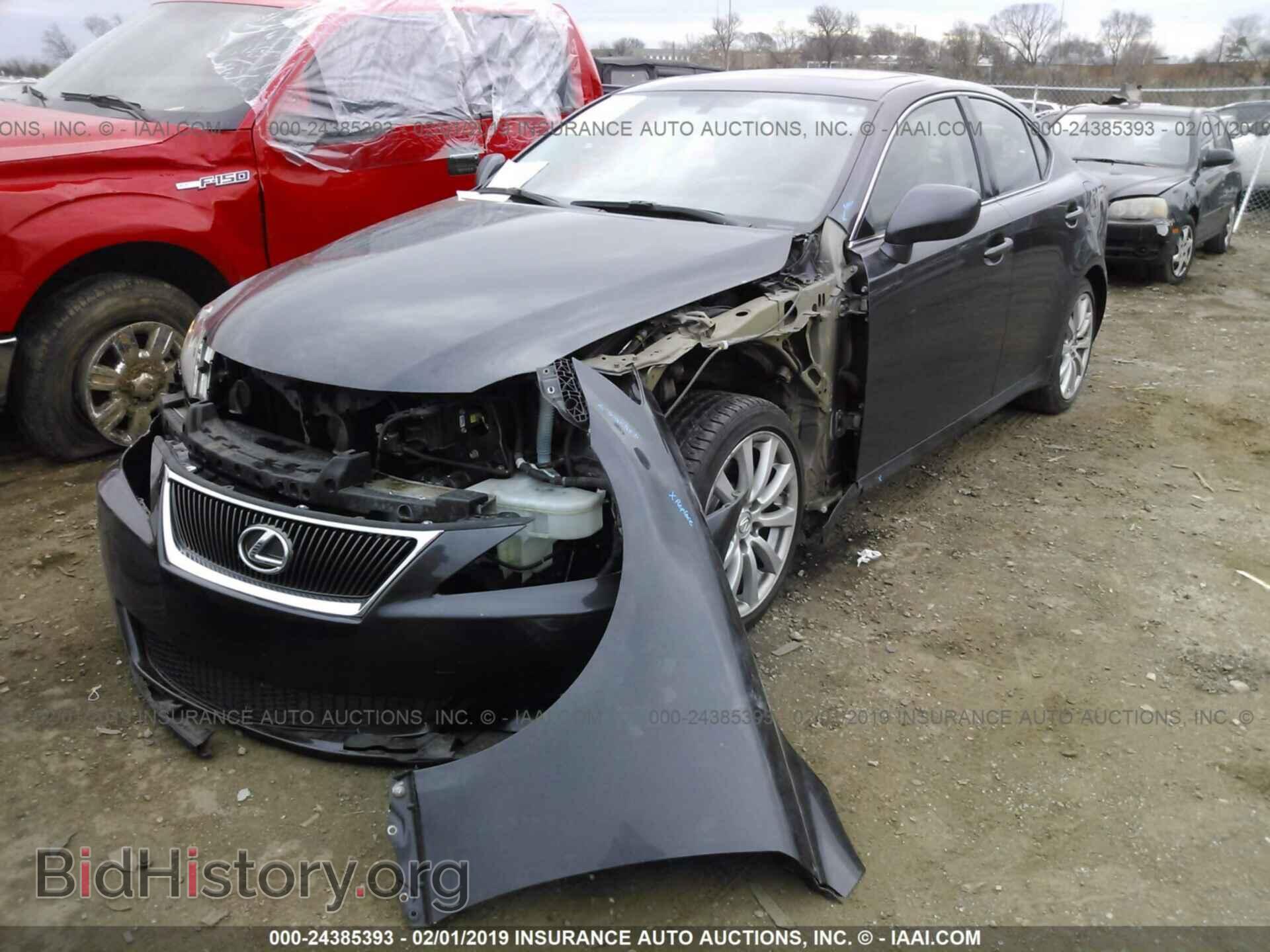 2008 LEXUS IS - VIN: JTHCK262X82027197 - Фото 2