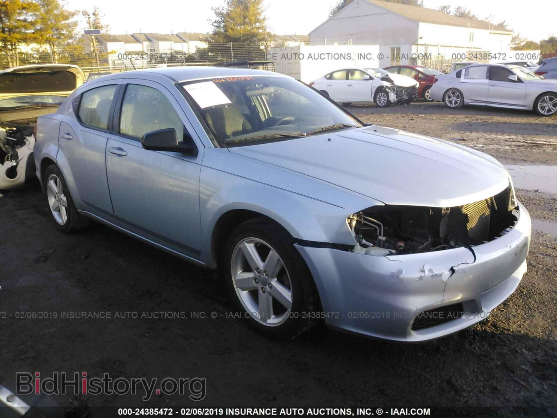 Фотография 1C3CDZAB2DN517576 - DODGE AVENGER 2013