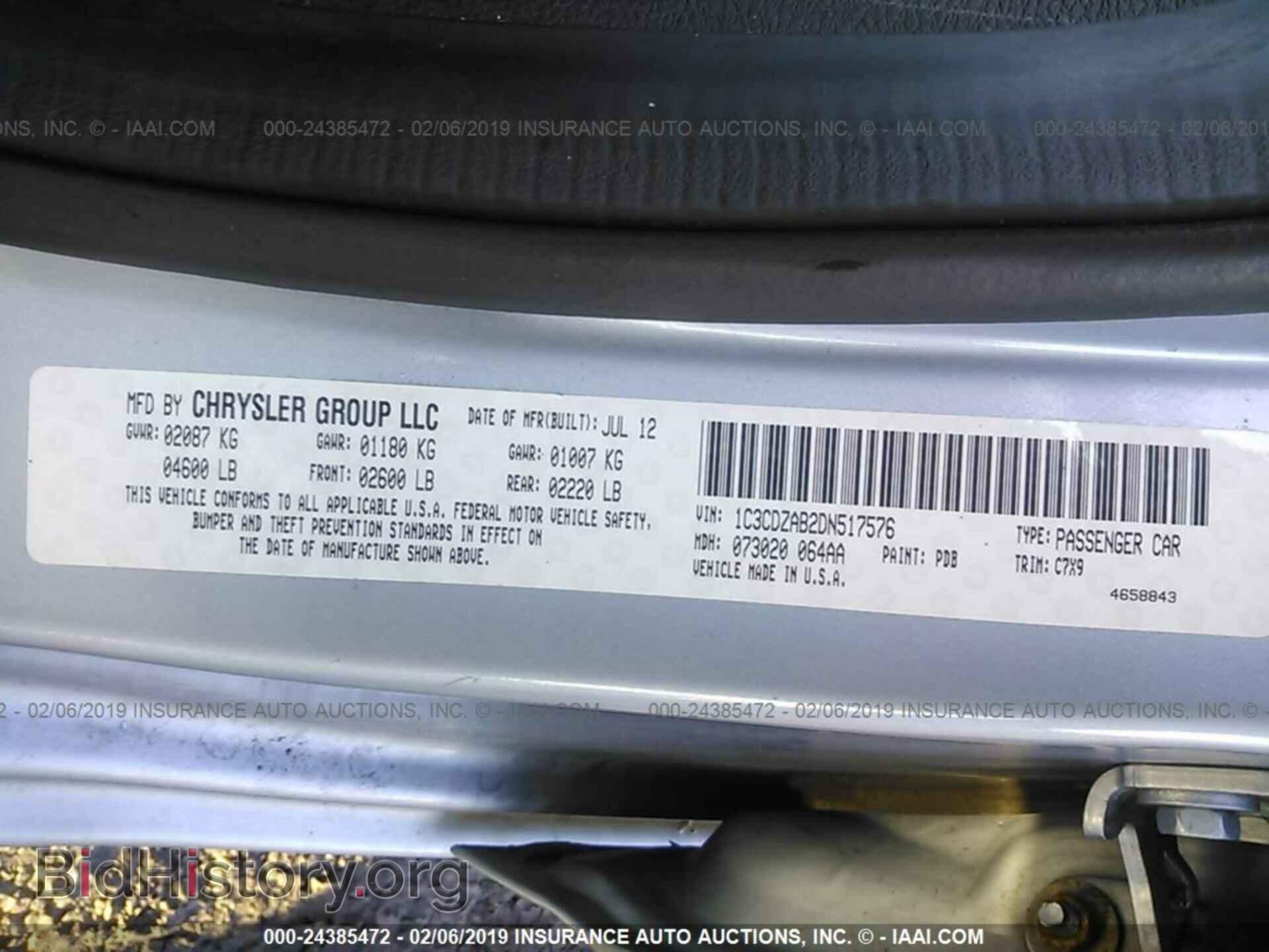 2013 DODGE AVENGER - VIN: 1C3CDZAB2DN517576 - Photo 9