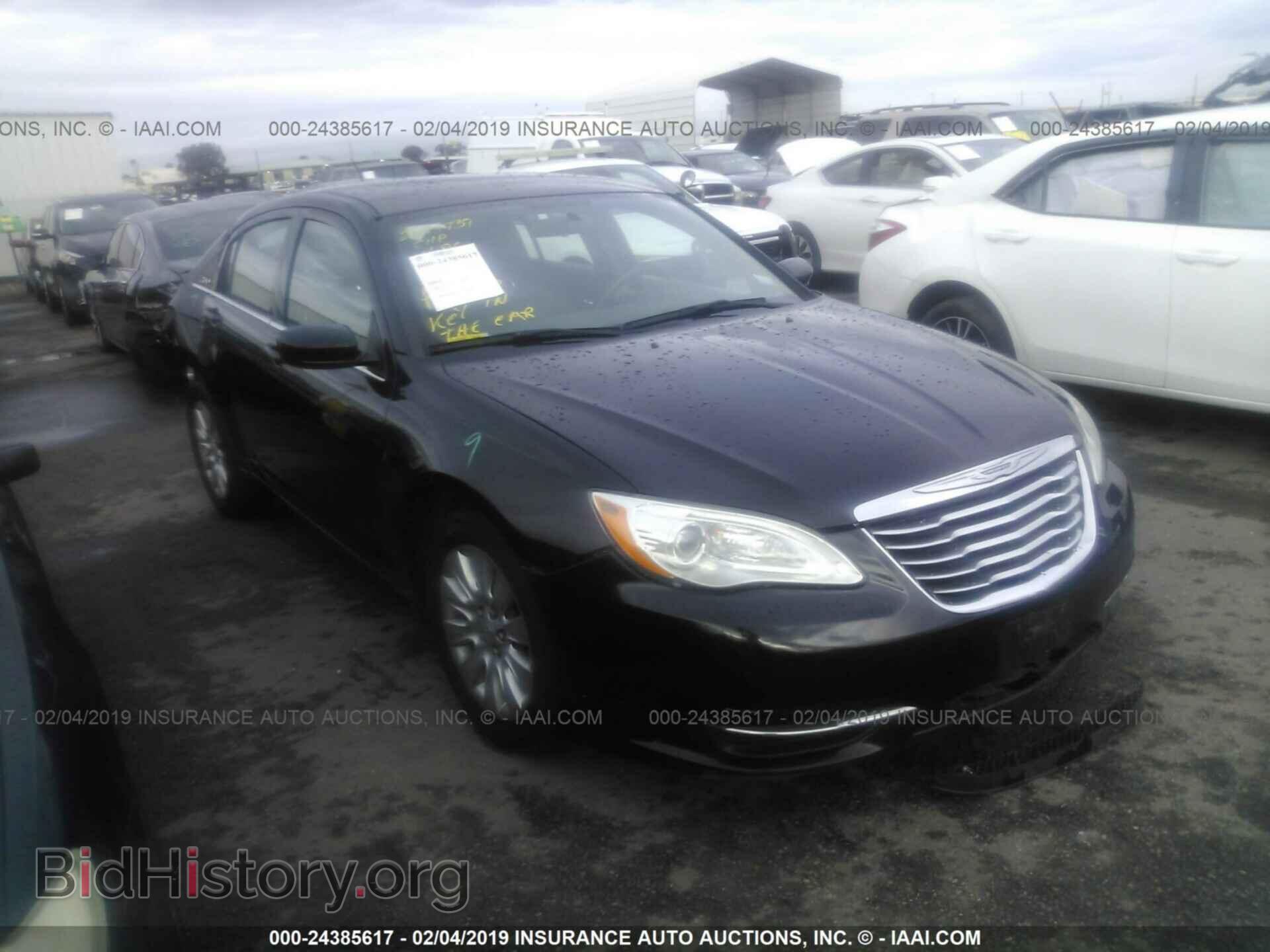 Фотография 1C3CCBAB0CN222601 - CHRYSLER 200 2012