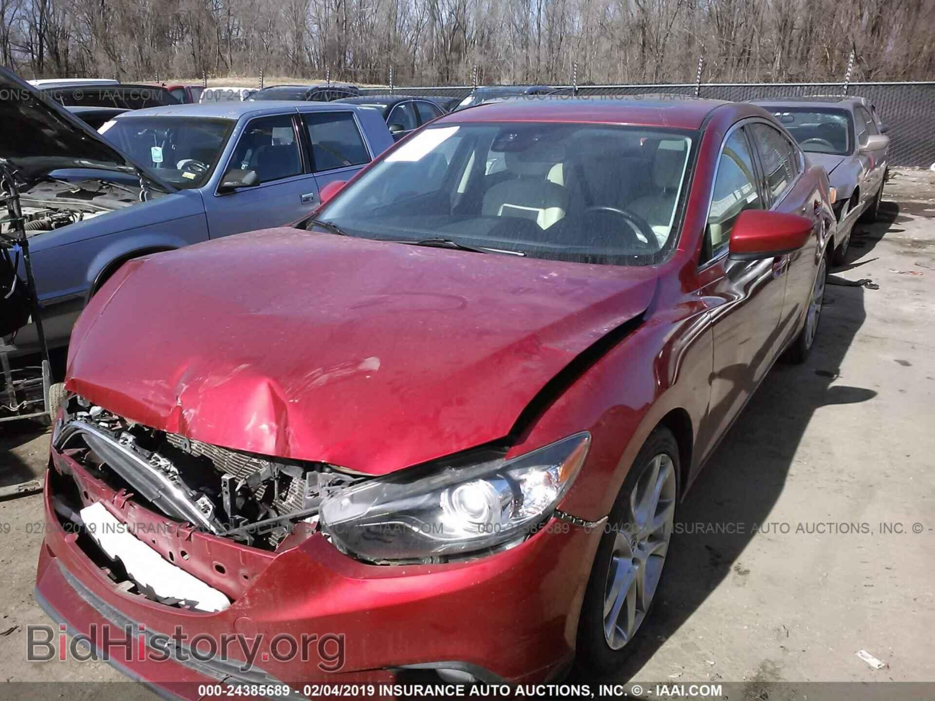 2014 MAZDA 6 - VIN: JM1GJ1W64E1137862 - Фото 2