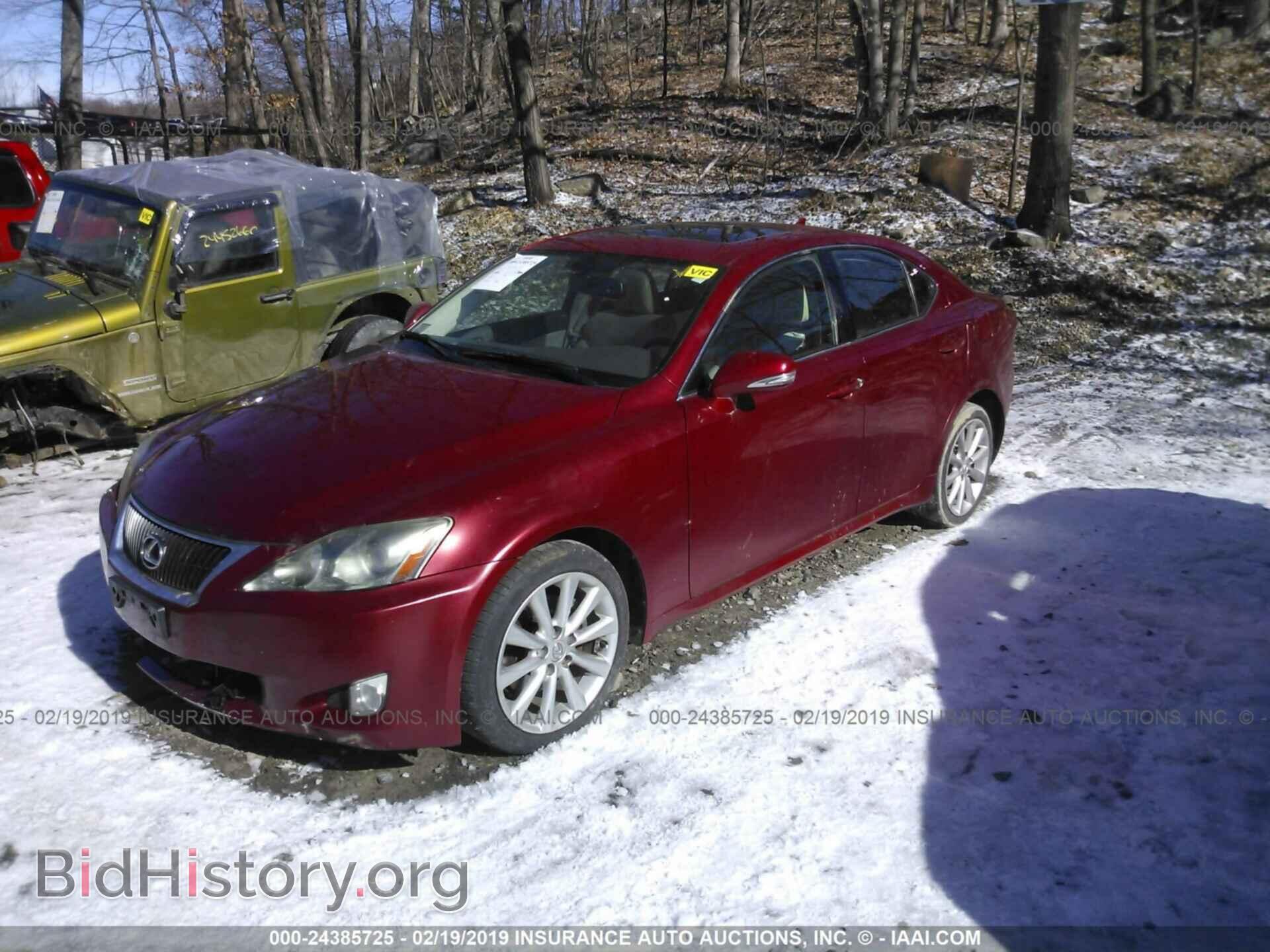 2010 LEXUS IS - VIN: JTHCF5C29A2032990 - Photo 2