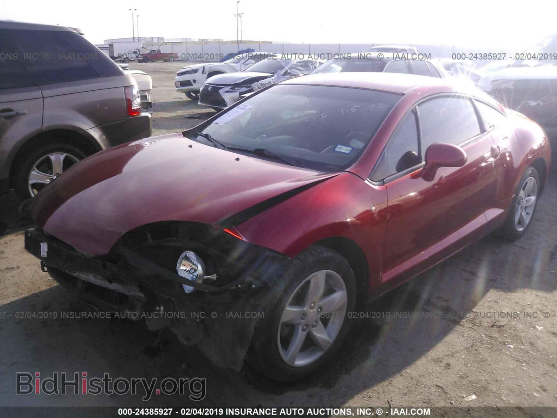 2008 MITSUBISHI ECLIPSE - VIN: 4A3AK24F08E027624 - Photo 2