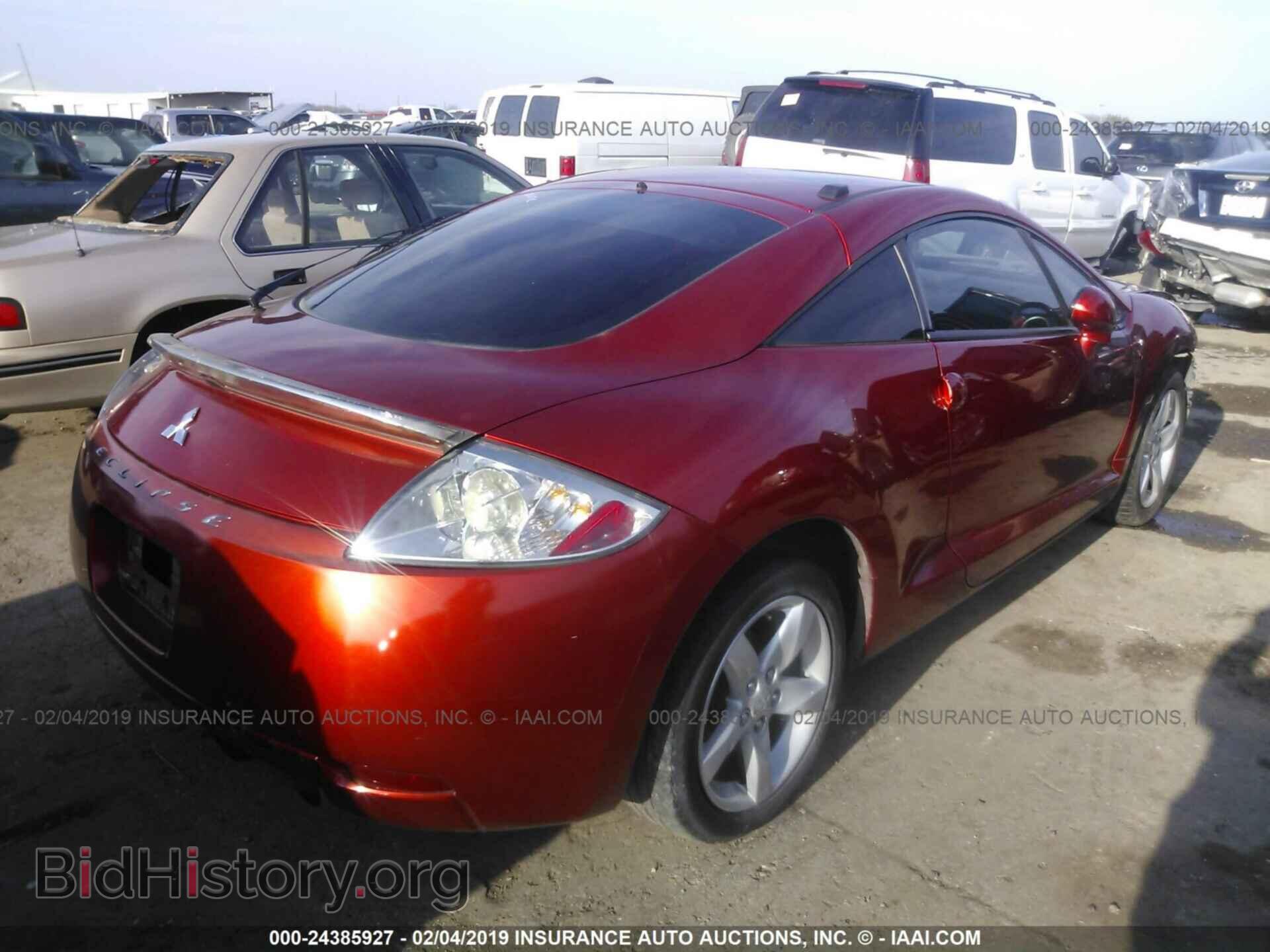 2008 MITSUBISHI ECLIPSE - VIN: 4A3AK24F08E027624 - Photo 4