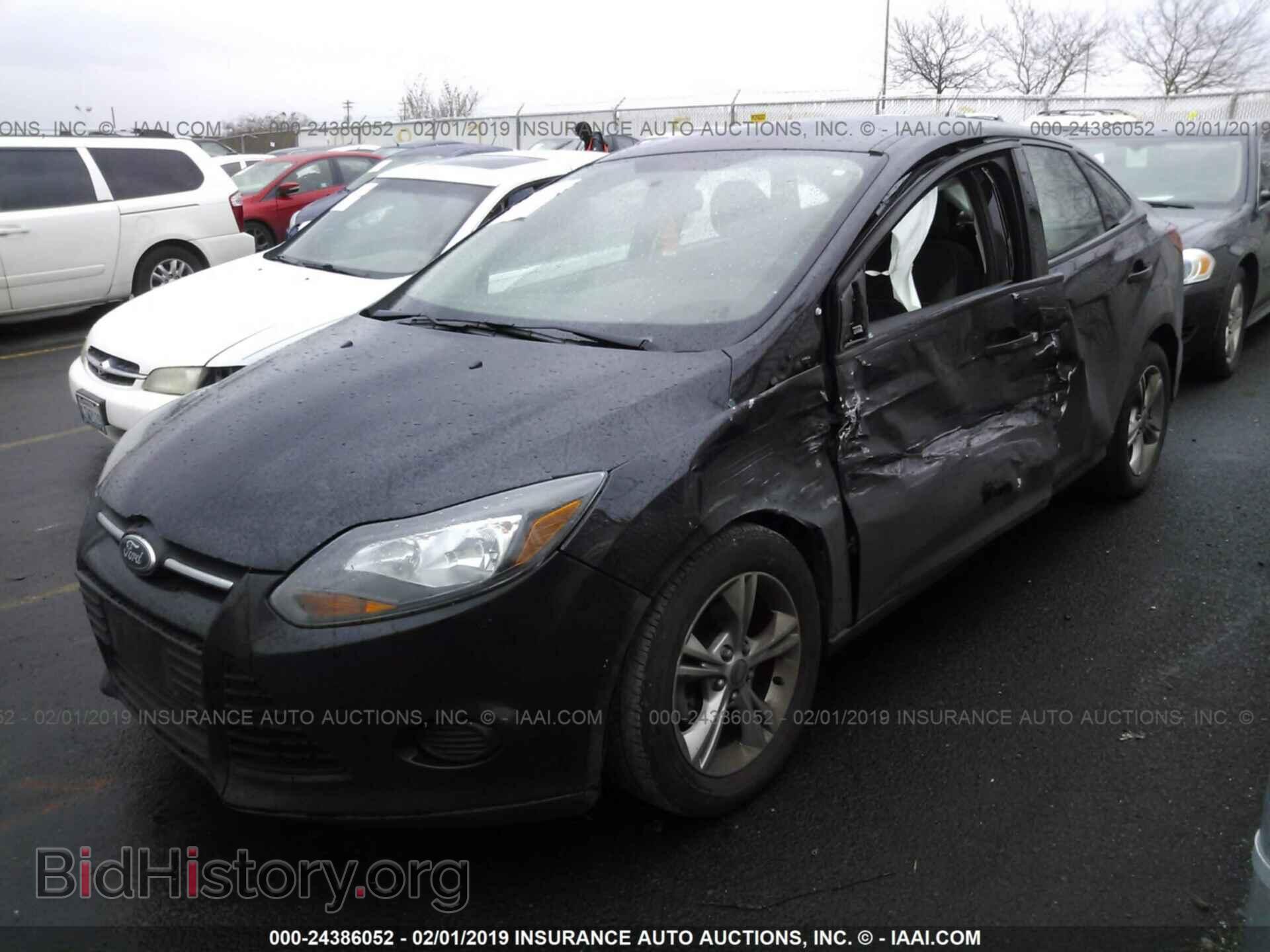 2014 FORD FOCUS - VIN: 1FADP3F20EL163587 - Фото 2