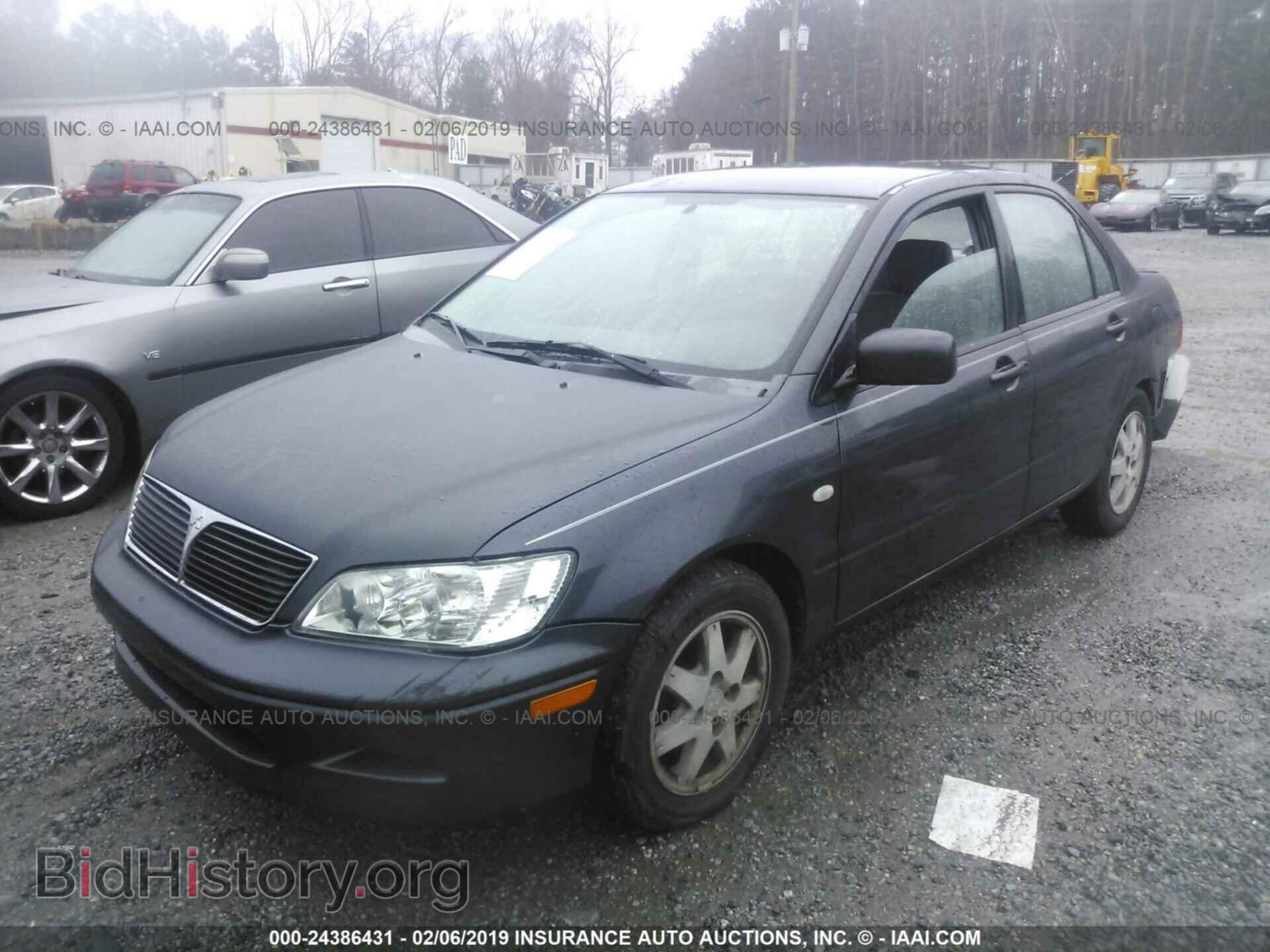 2002 MITSUBISHI LANCER - VIN: JA3AJ36E92U002331 - Photo 2