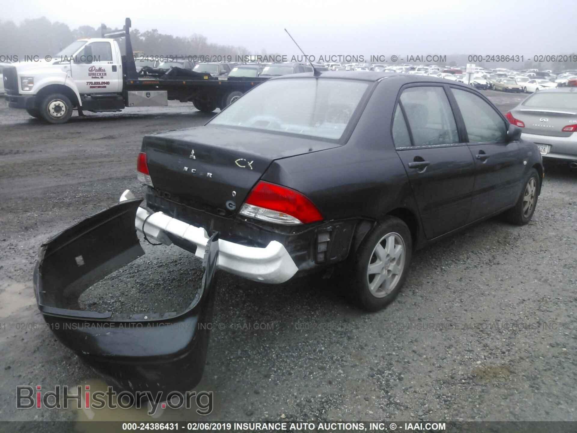 2002 MITSUBISHI LANCER - VIN: JA3AJ36E92U002331 - Photo 4