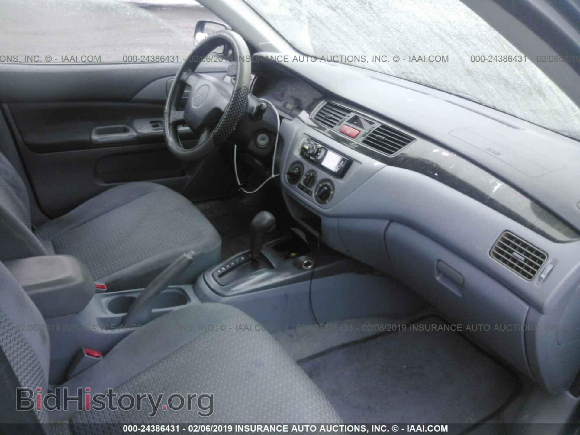 2002 MITSUBISHI LANCER - VIN: JA3AJ36E92U002331 - Photo 5