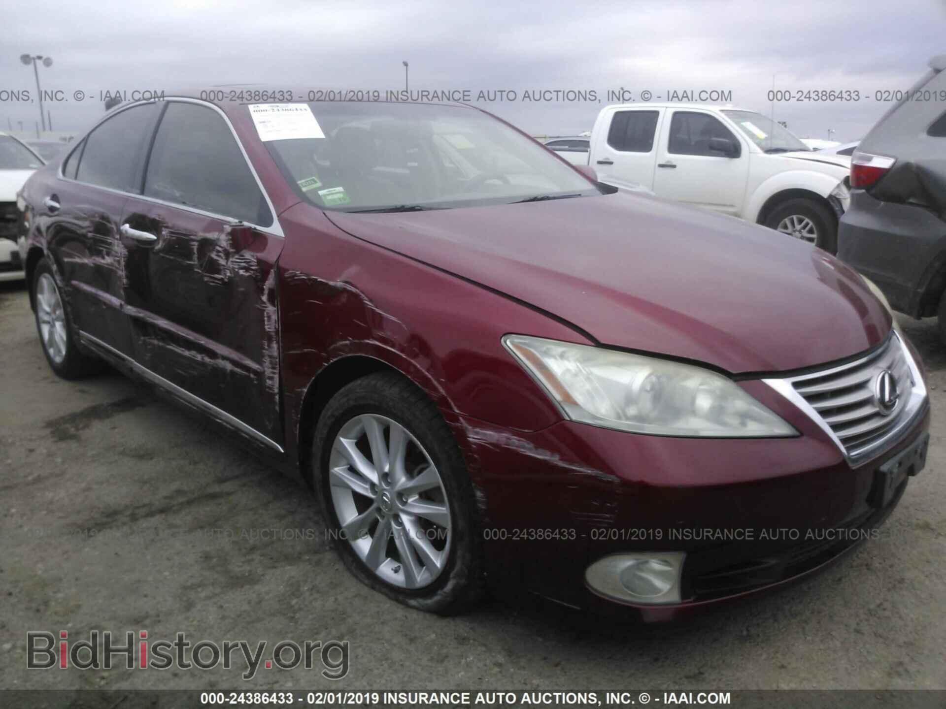 Photo JTHBK1EG5B2425475 - LEXUS ES 2011