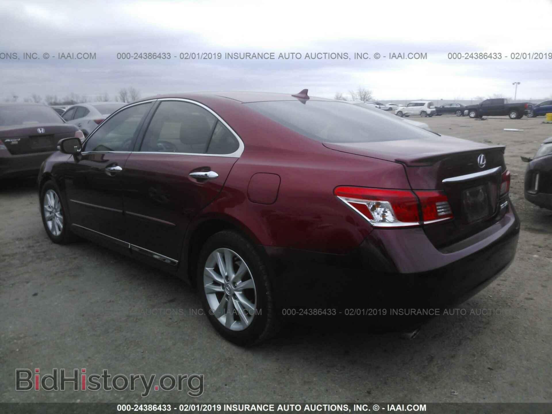 2011 LEXUS ES - VIN: JTHBK1EG5B2425475 - Фото 3