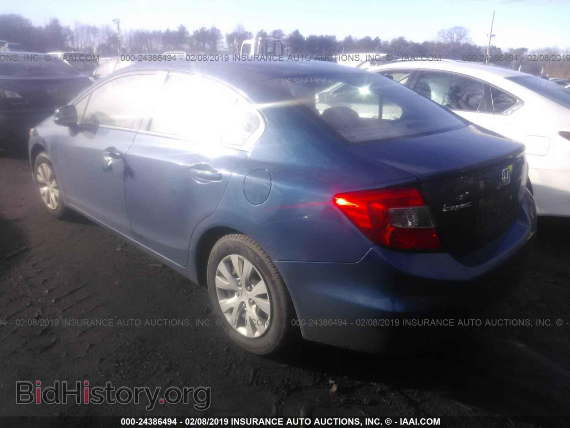 2012 HONDA CIVIC - VIN: 19XFB2F5XCE345521 - Photo 3