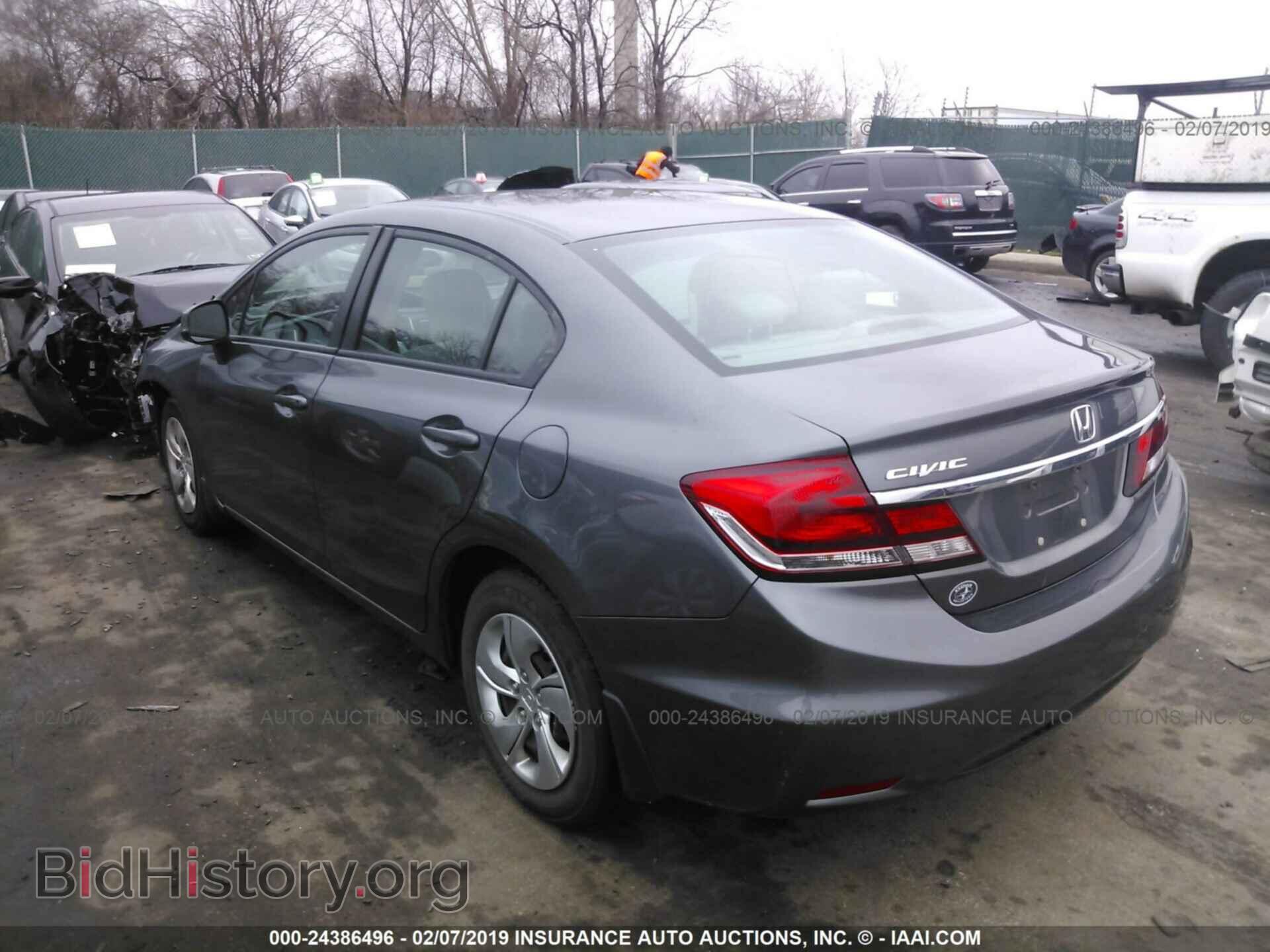 2013 HONDA CIVIC - VIN: 19XFB2F55DE243870 - Фото 2