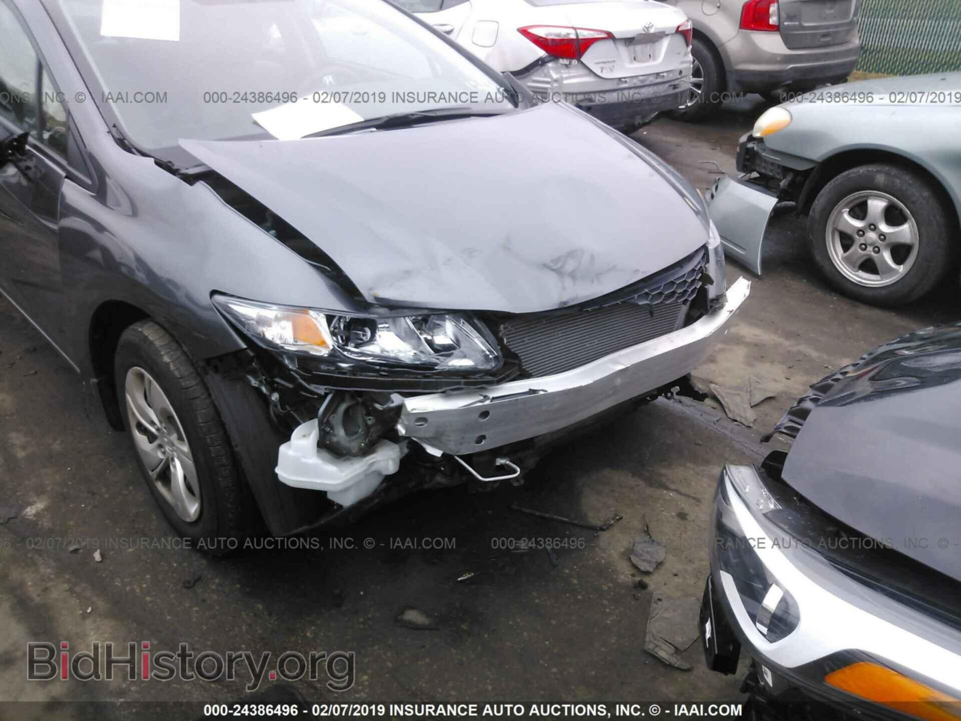 2013 HONDA CIVIC - VIN: 19XFB2F55DE243870 - Фото 5