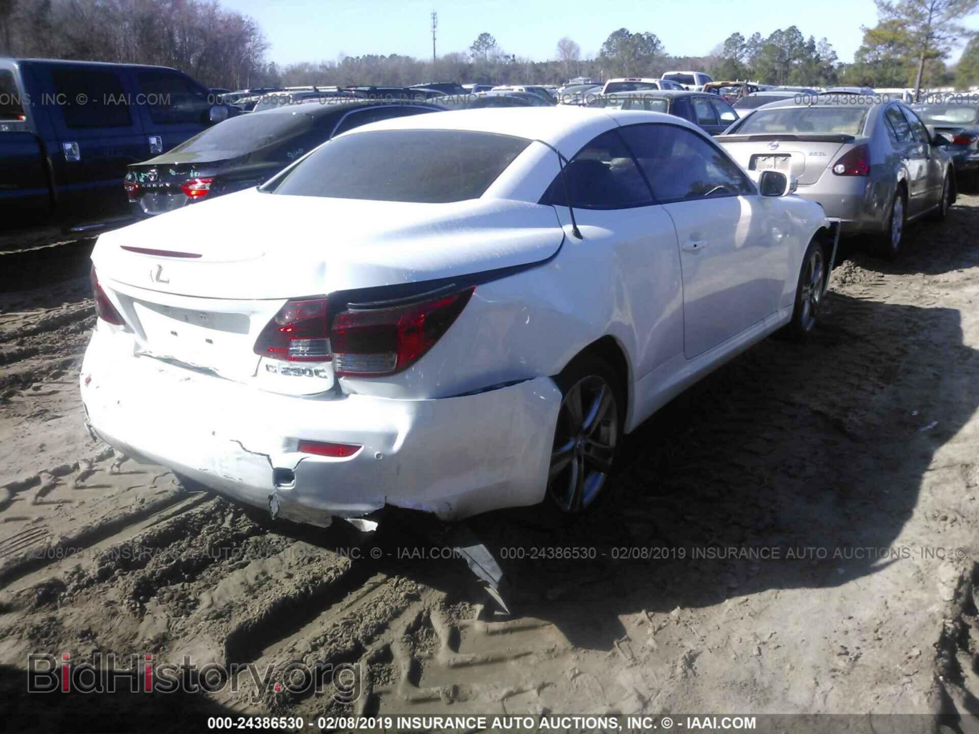2012 LEXUS IS - VIN: JTHFF2C22C2522170 - Фото 4