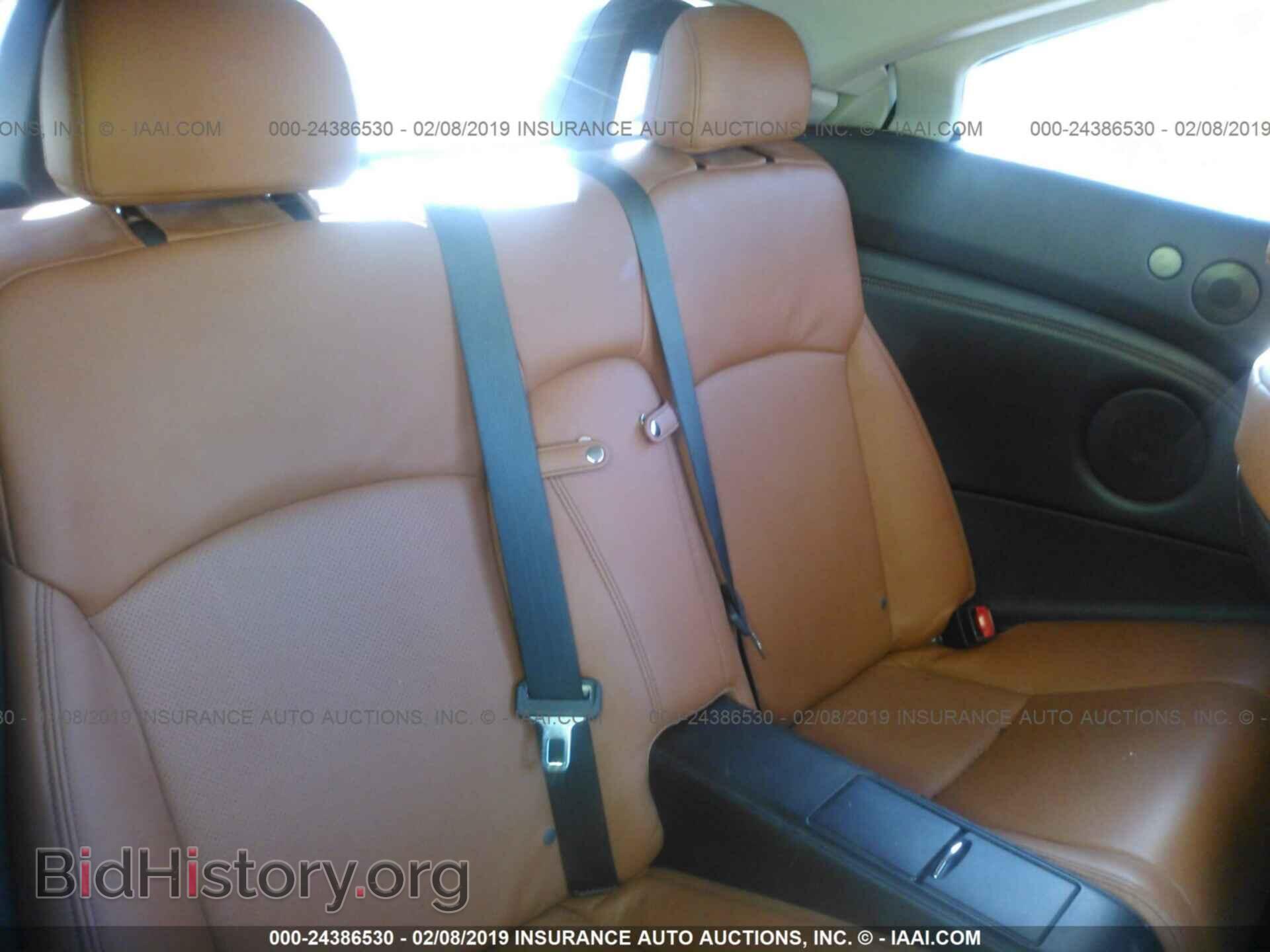 2012 LEXUS IS - VIN: JTHFF2C22C2522170 - Фото 8
