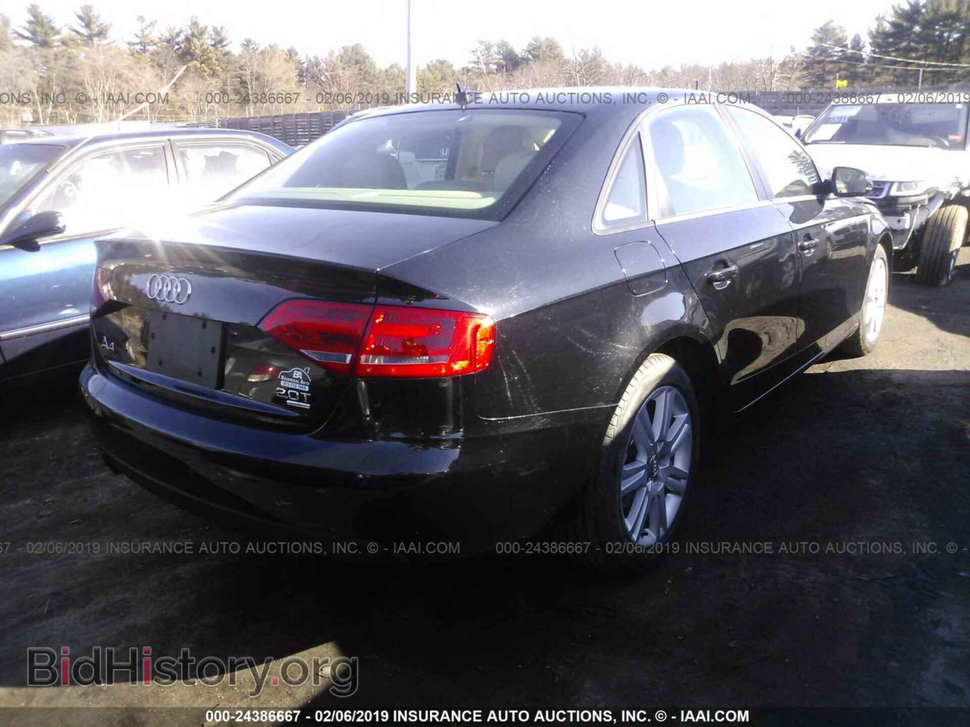 2011 AUDI A4 - VIN: WAUBFAFL3BN008708 - Фото 4