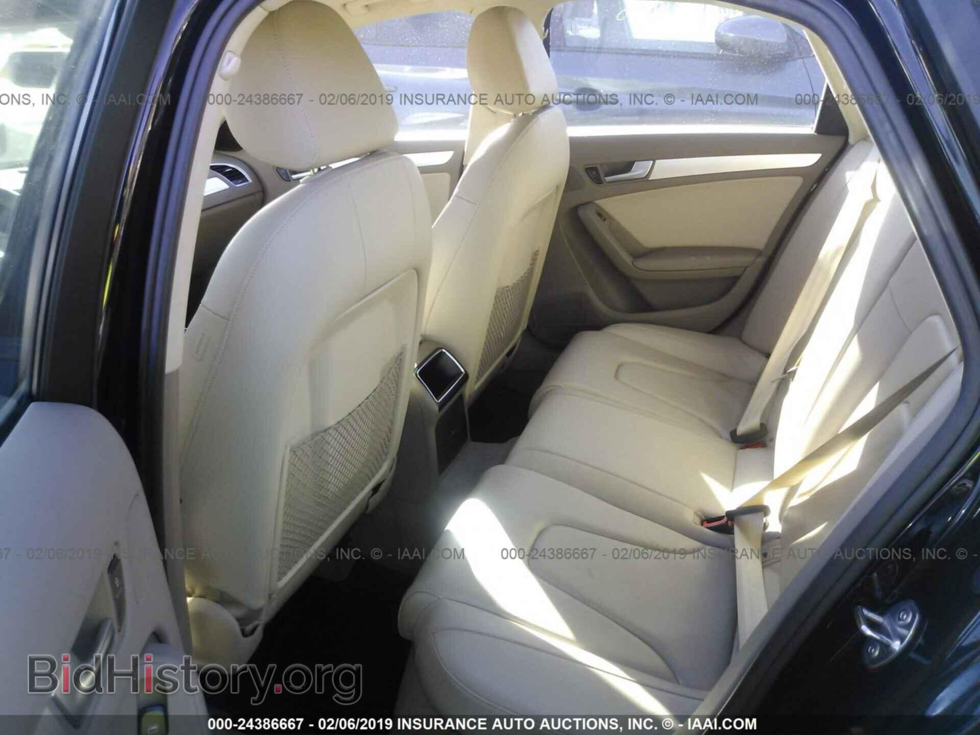 2011 AUDI A4 - VIN: WAUBFAFL3BN008708 - Фото 8