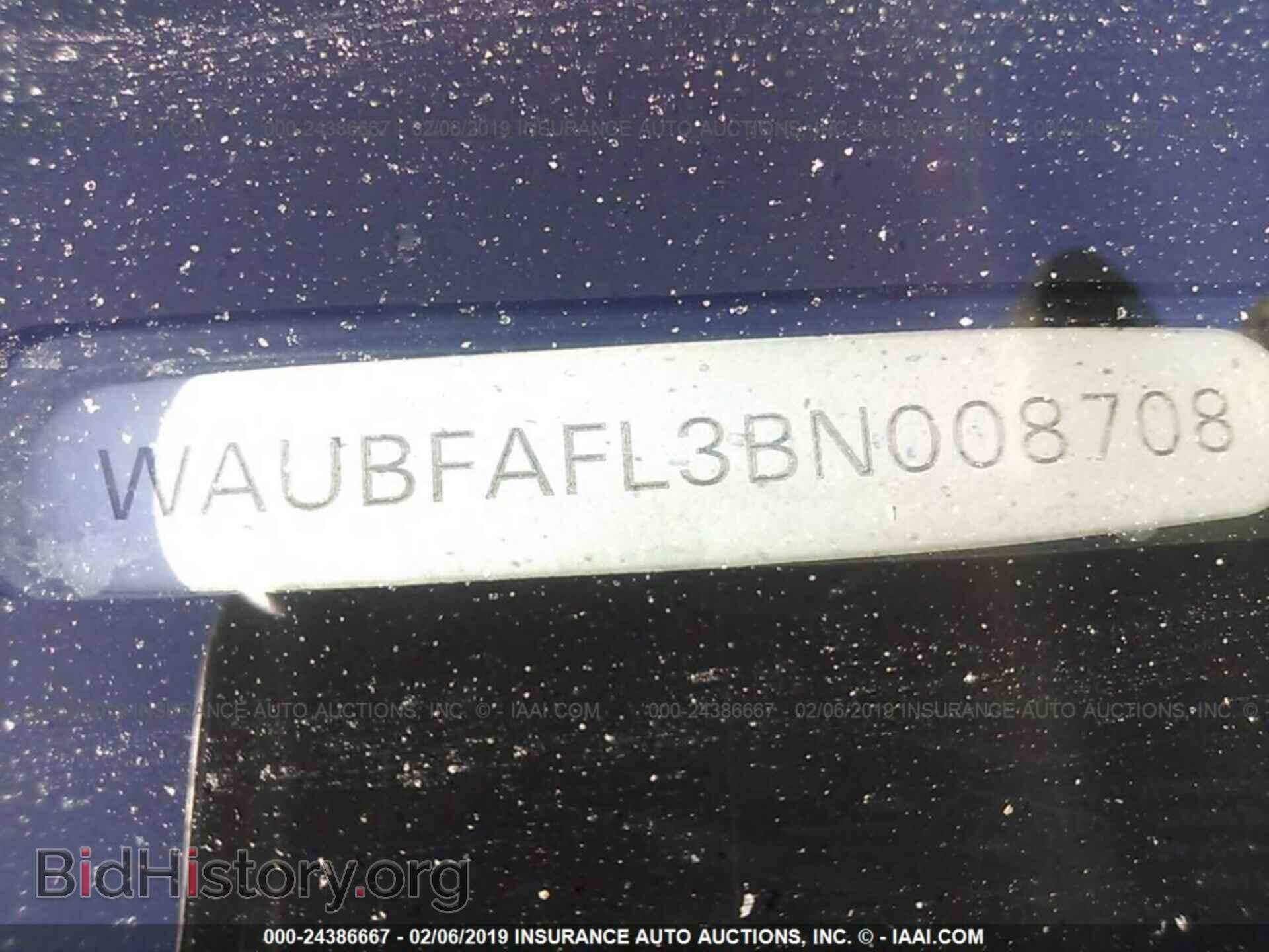 2011 AUDI A4 - VIN: WAUBFAFL3BN008708 - Фото 9