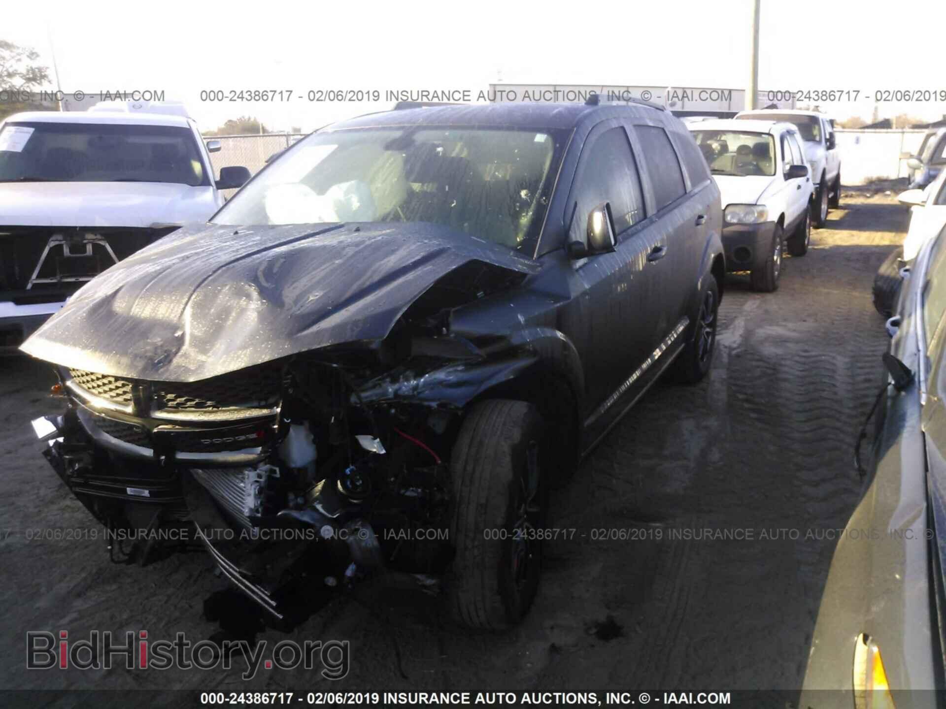 2018 DODGE JOURNEY - VIN: 3C4PDCAB4JT166790 - Фото 2