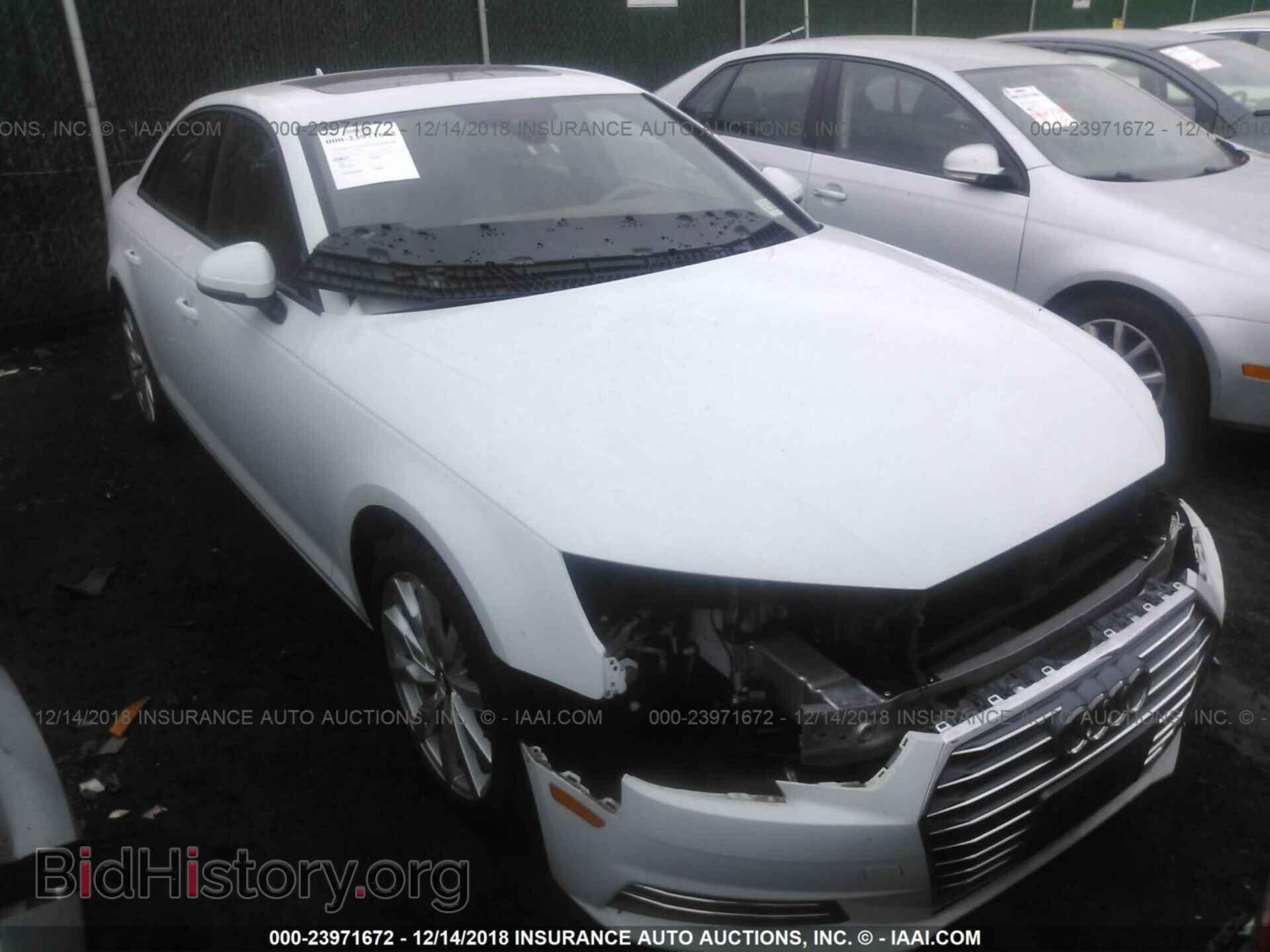 Фотография WAUANAF46HN025678 - AUDI A4 2017