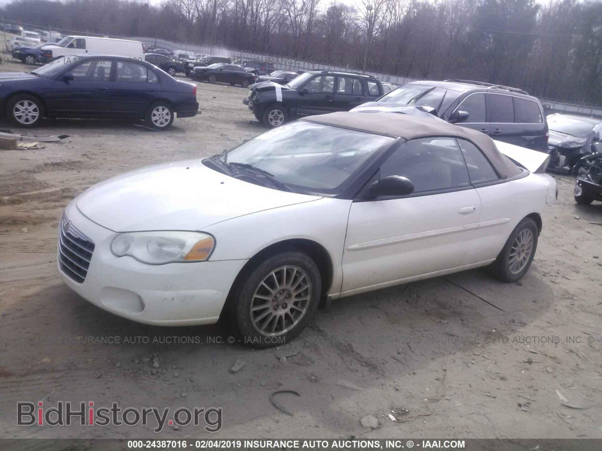 2006 CHRYSLER SEBRING - VIN: 1C3EL55RX6N116209 - Фото 2