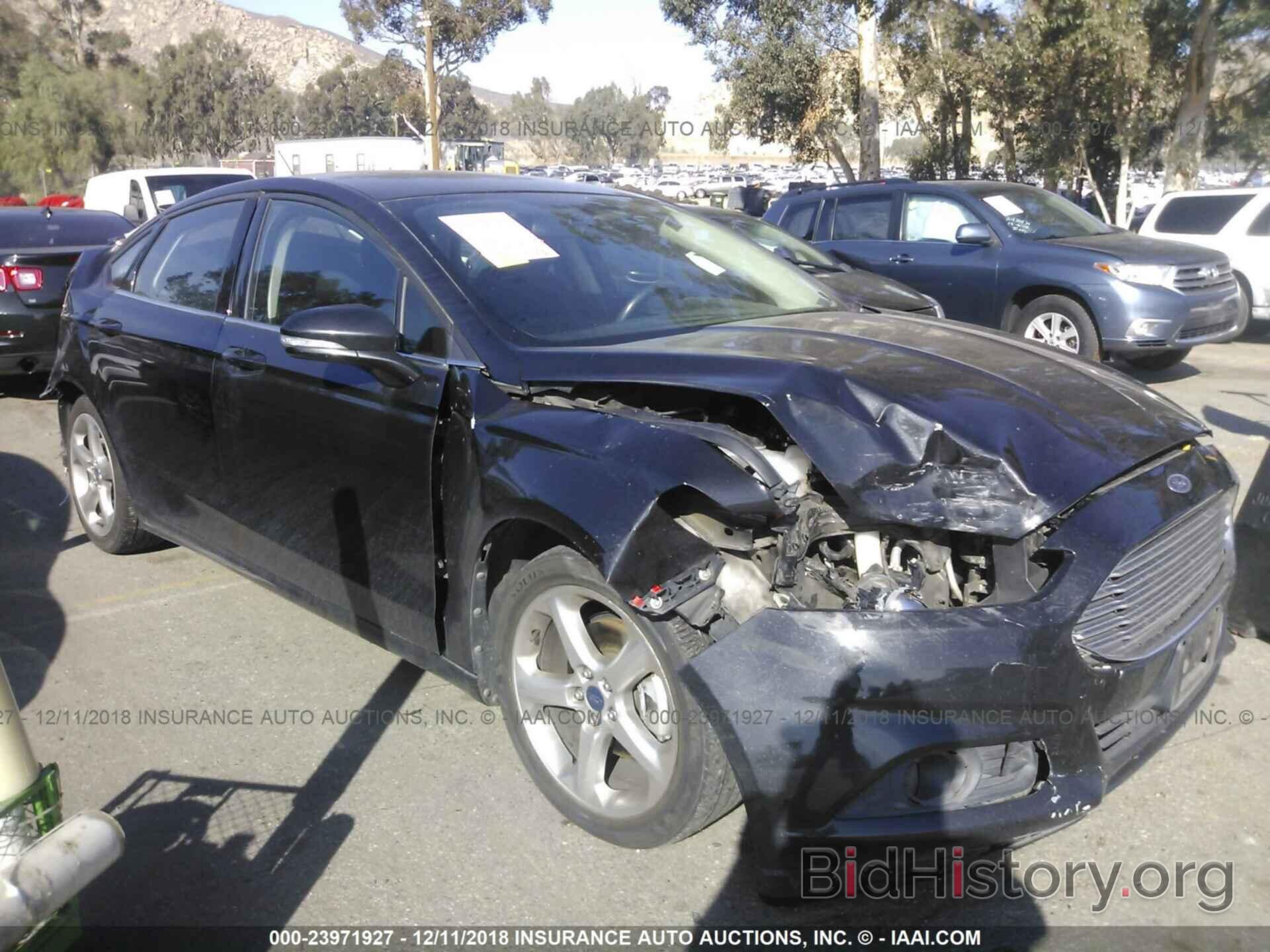 Photo 3FA6P0HR0DR133944 - FORD FUSION 2013