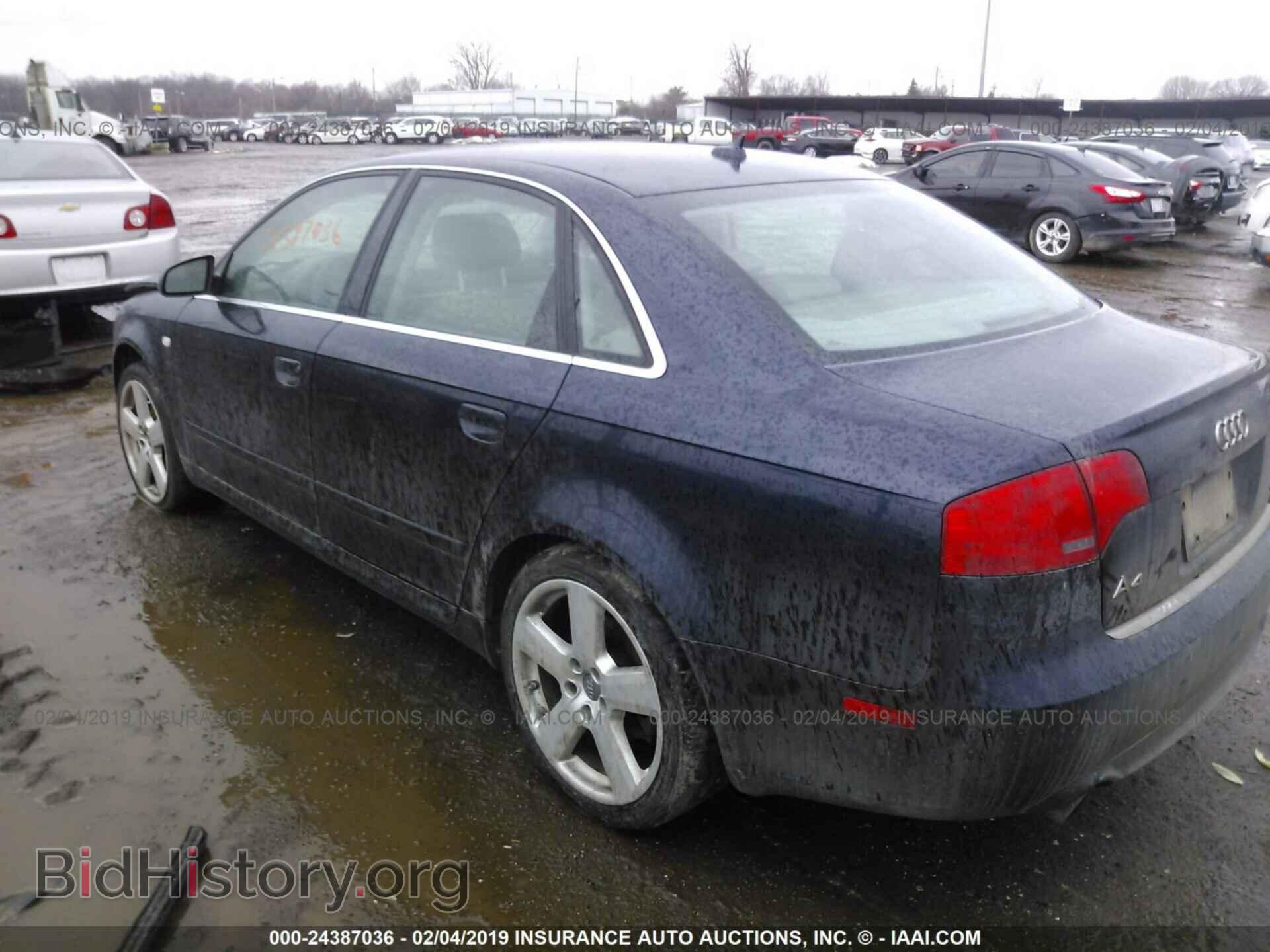 2008 AUDI A4 - VIN: WAUDH78E98A038901 - Фото 3