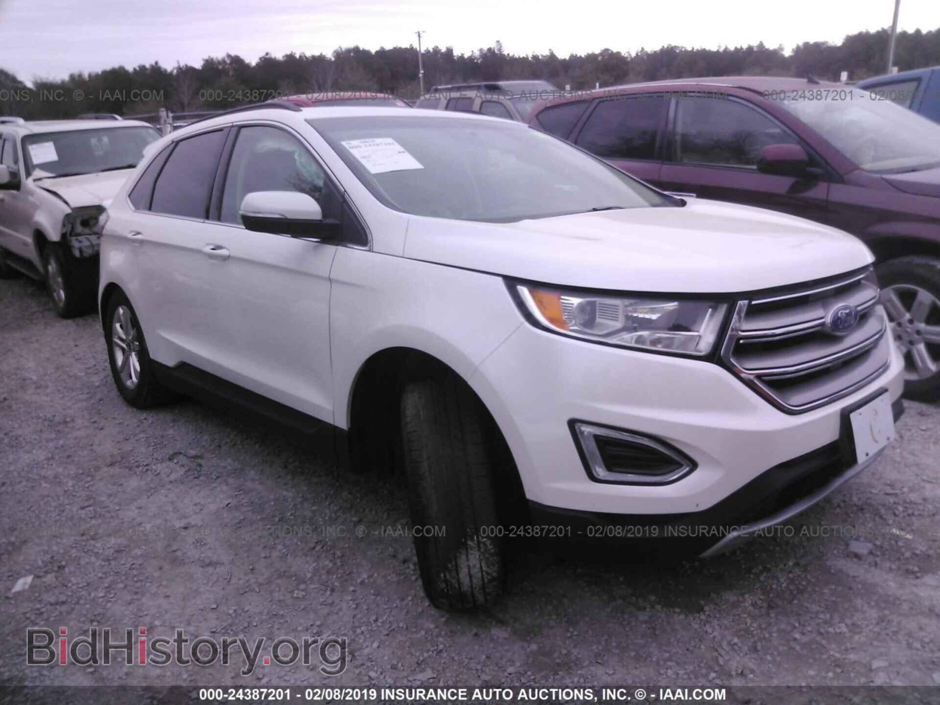 Фотография 2FMTK4J96FBB81121 - FORD EDGE 2015
