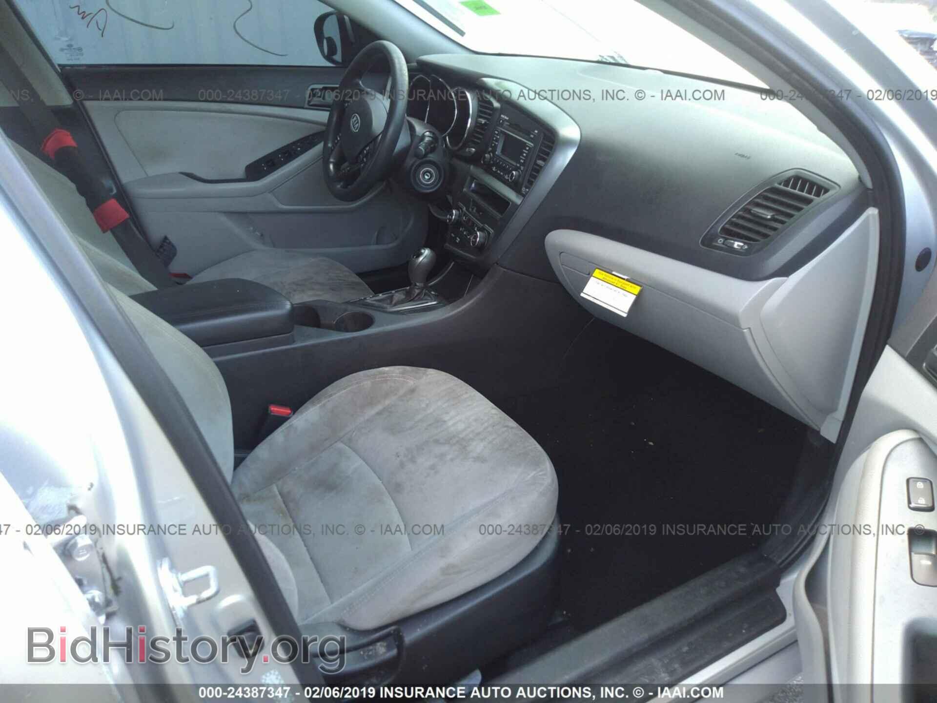 2013 KIA OPTIMA - VIN: KNAGM4A79D5415197 - Фото 5