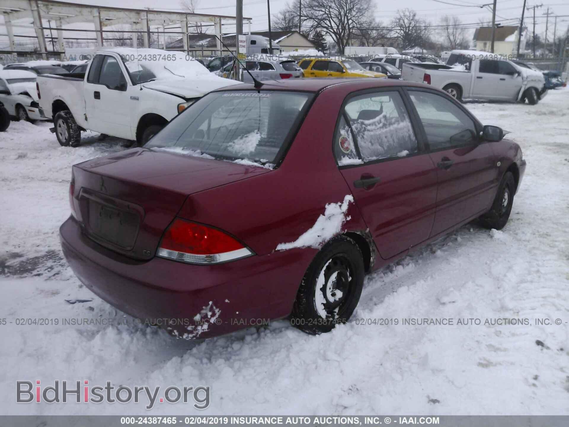 2004 MITSUBISHI LANCER - VIN: JA3AJ26E54U041799 - Фото 4