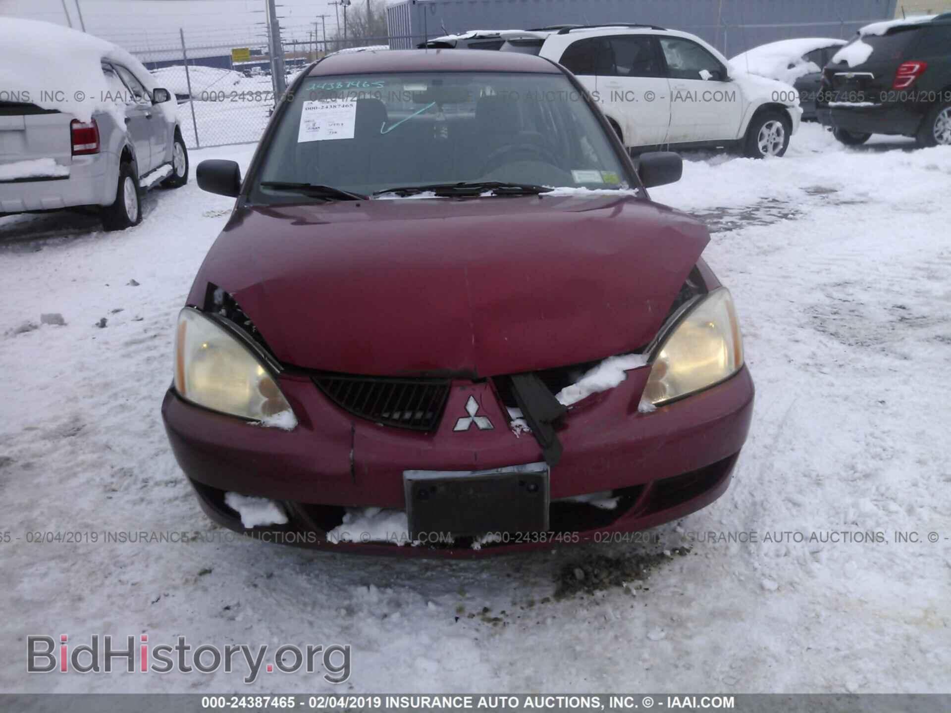 2004 MITSUBISHI LANCER - VIN: JA3AJ26E54U041799 - Фото 6